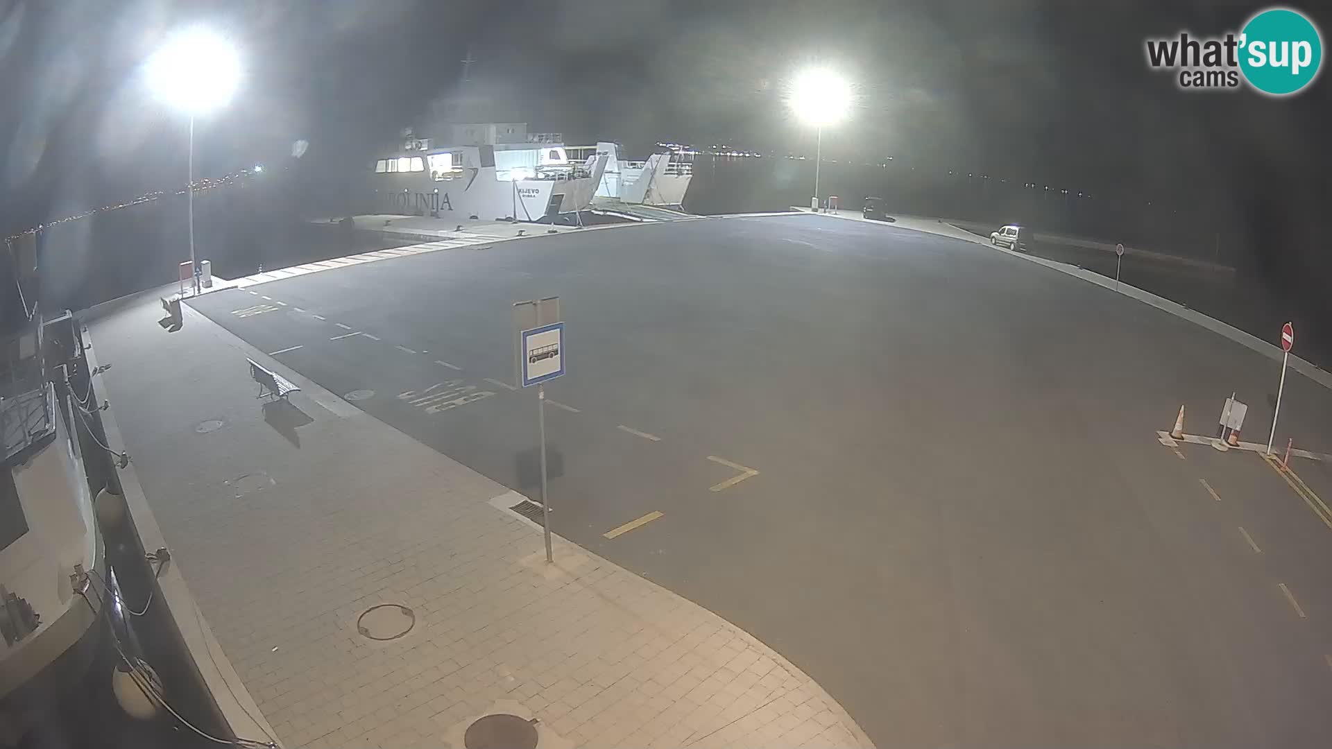 Tkon Live cam – ferry – Dalmatia – Croatia