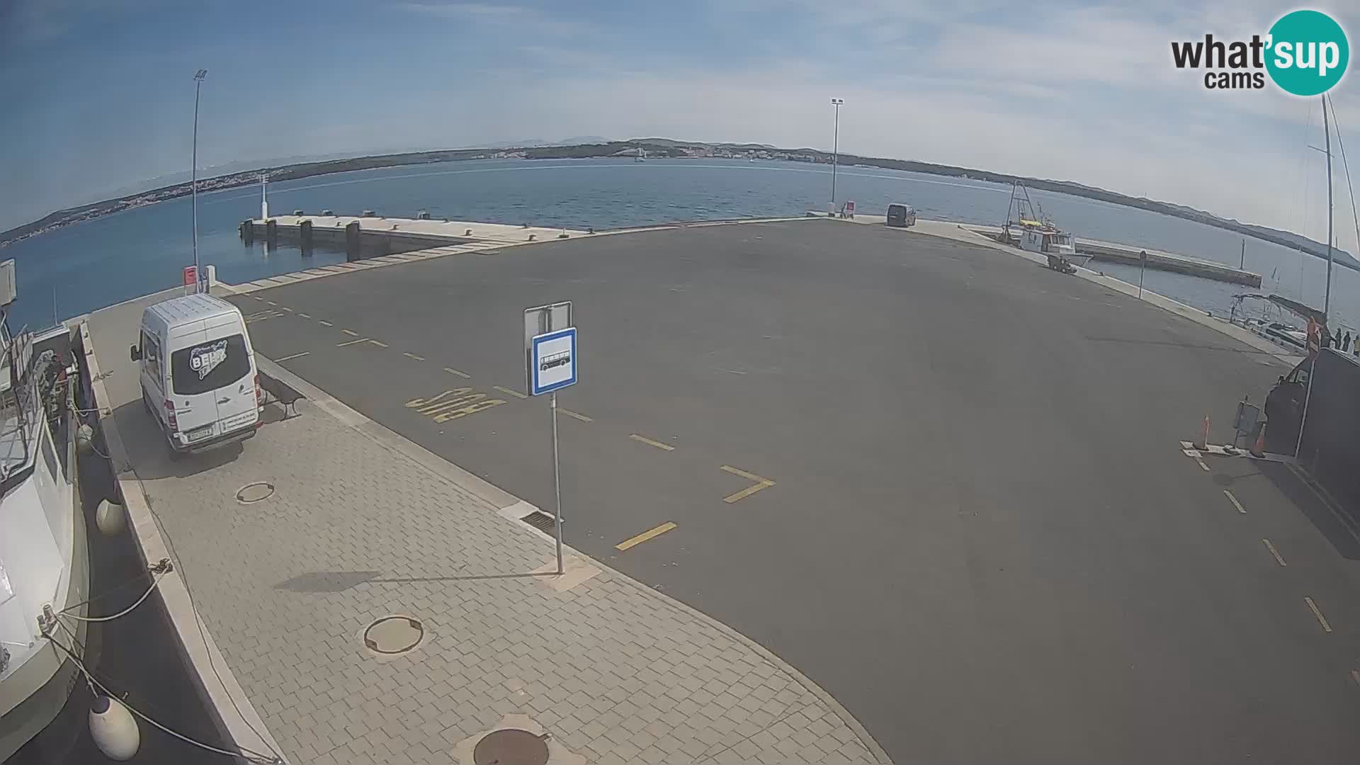 Tkon Live cam – ferry – Dalmatia – Croatia