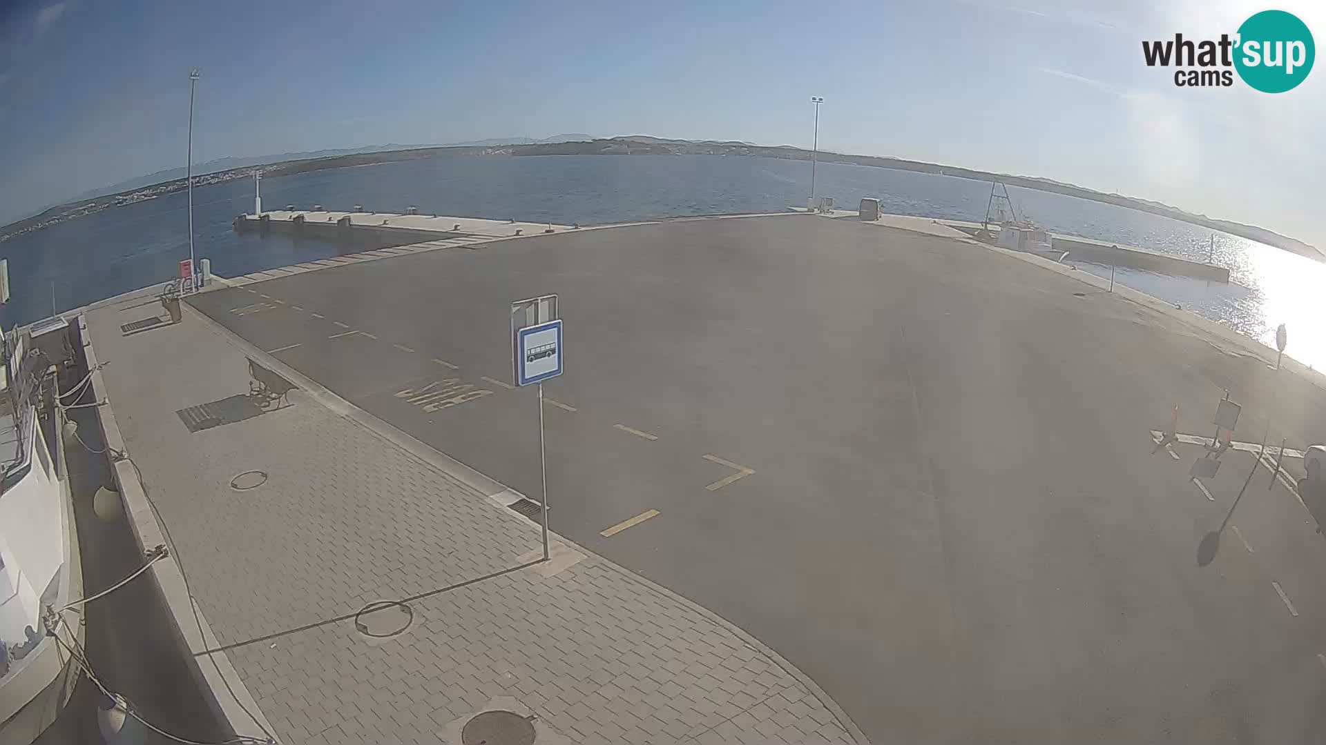 Tkon Live cam – ferry – Dalmatia – Croatia