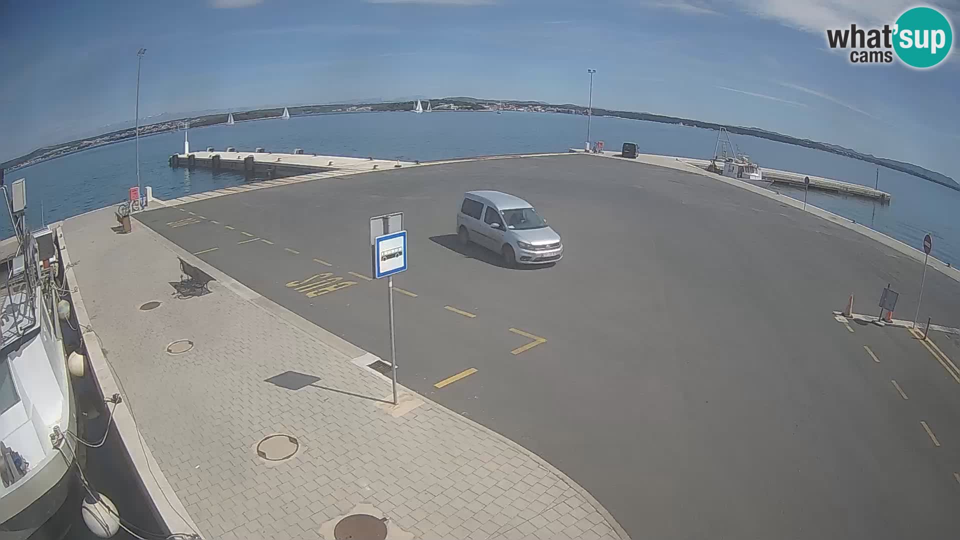 Tkon Live cam – ferry – Dalmatia – Croatia