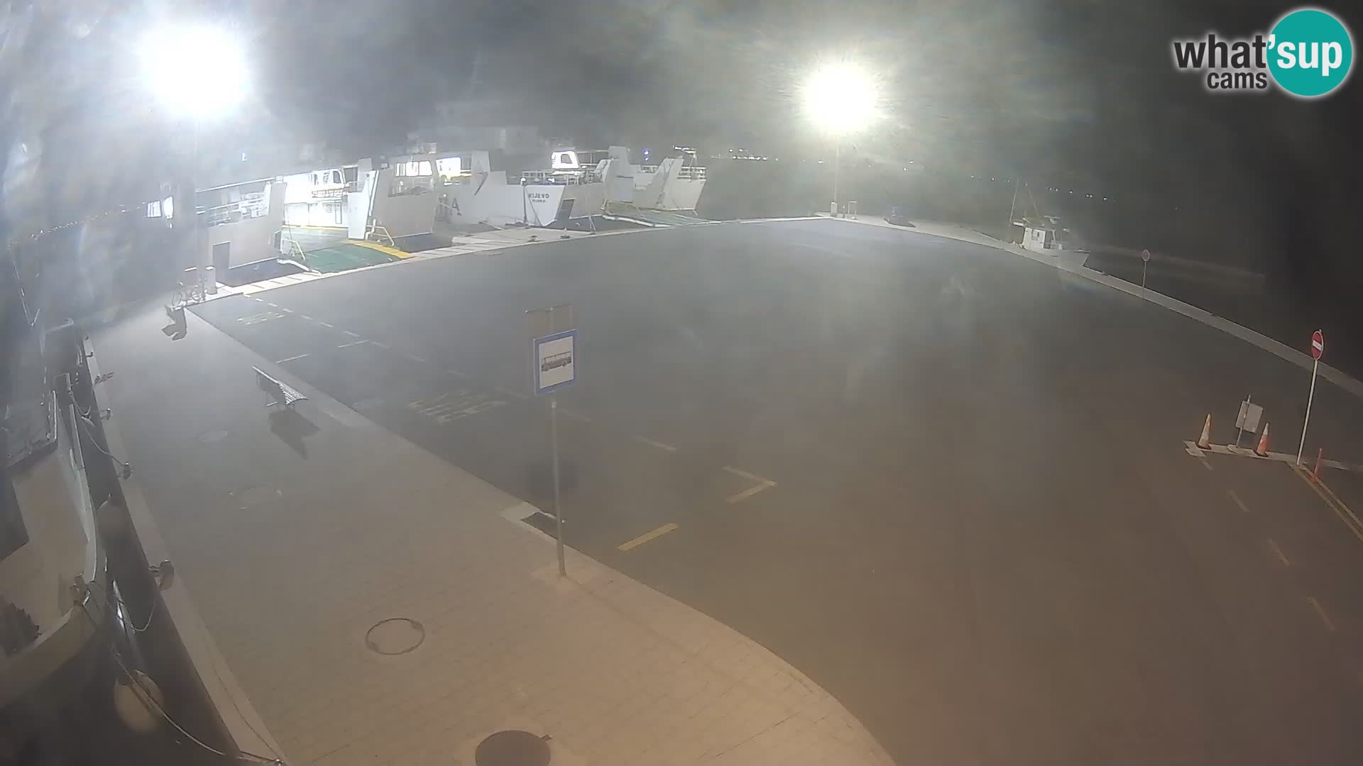 Tkon Live cam – ferry – Dalmatia – Croatia