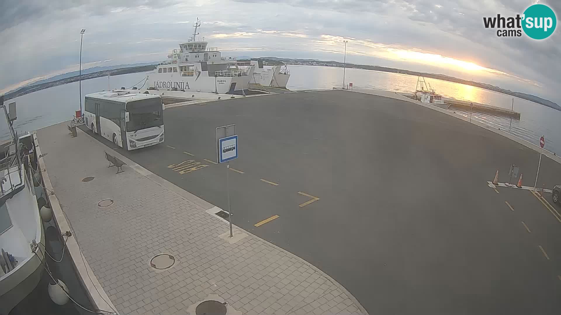 Tkon Live cam – traghetto – Dalmazia – Croazia