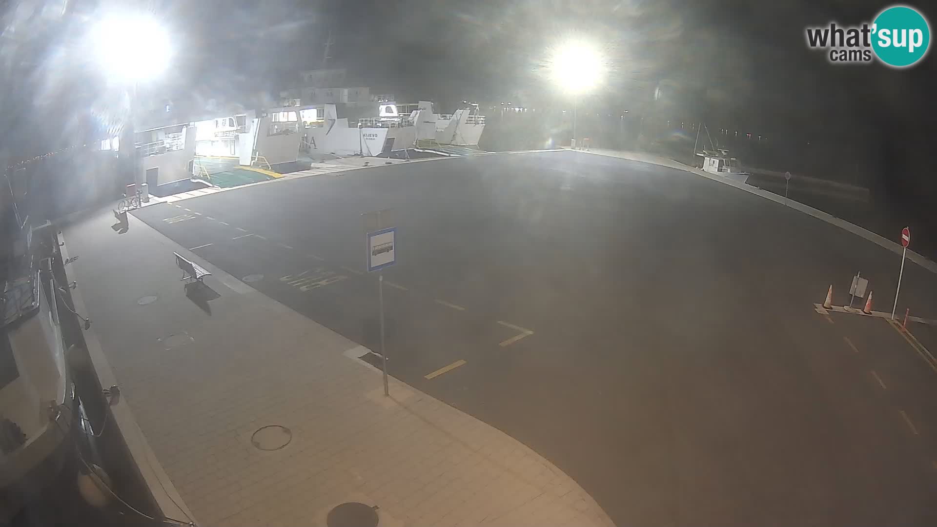 Tkon Live cam – ferry – Dalmatia – Croatia