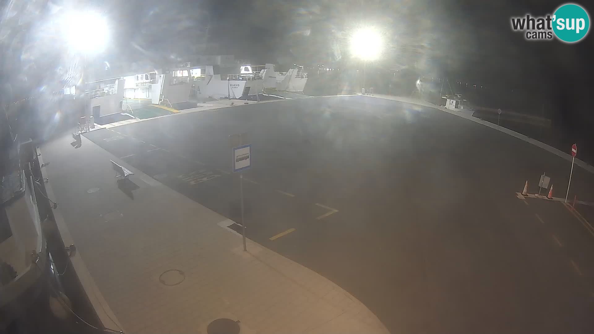 Tkon Live cam – ferry – Dalmatie – Croatie