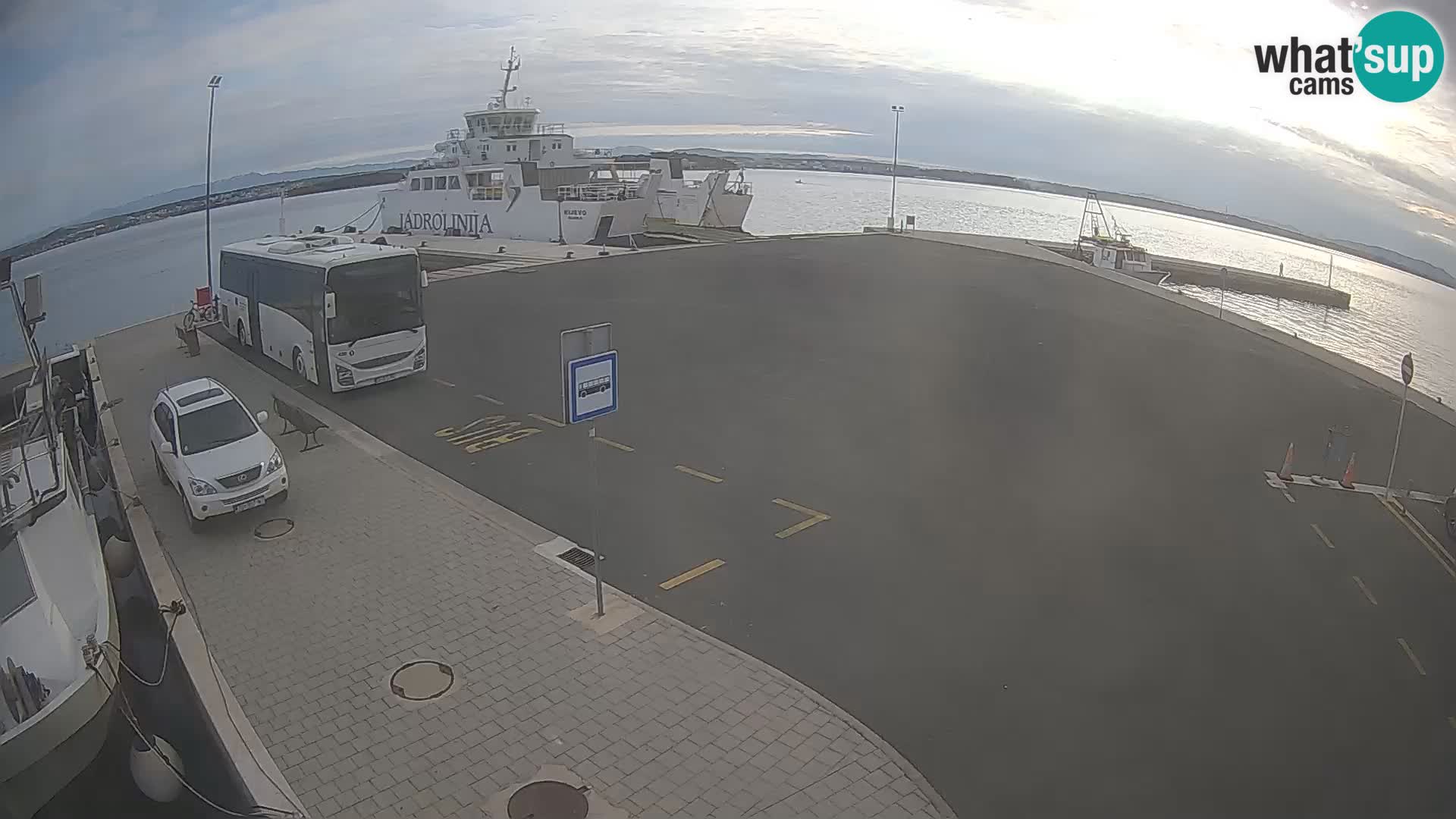 Tkon Live cam – traghetto – Dalmazia – Croazia