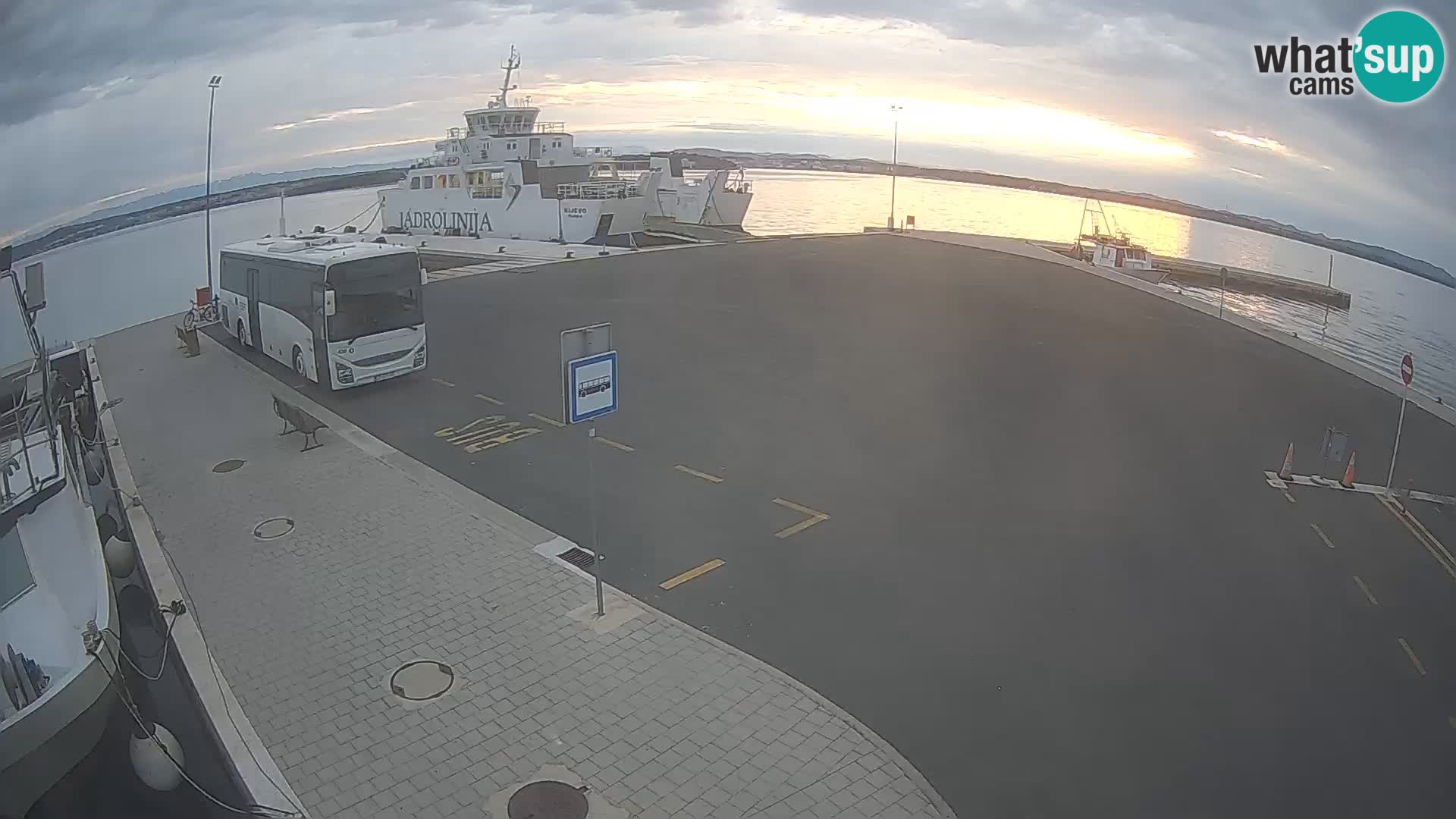 Tkon Live cam – traghetto – Dalmazia – Croazia