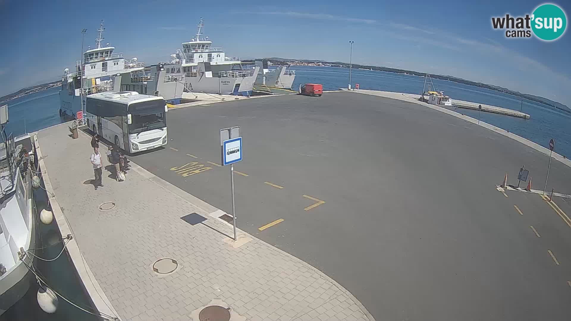 Tkon Live cam – traghetto – Dalmazia – Croazia