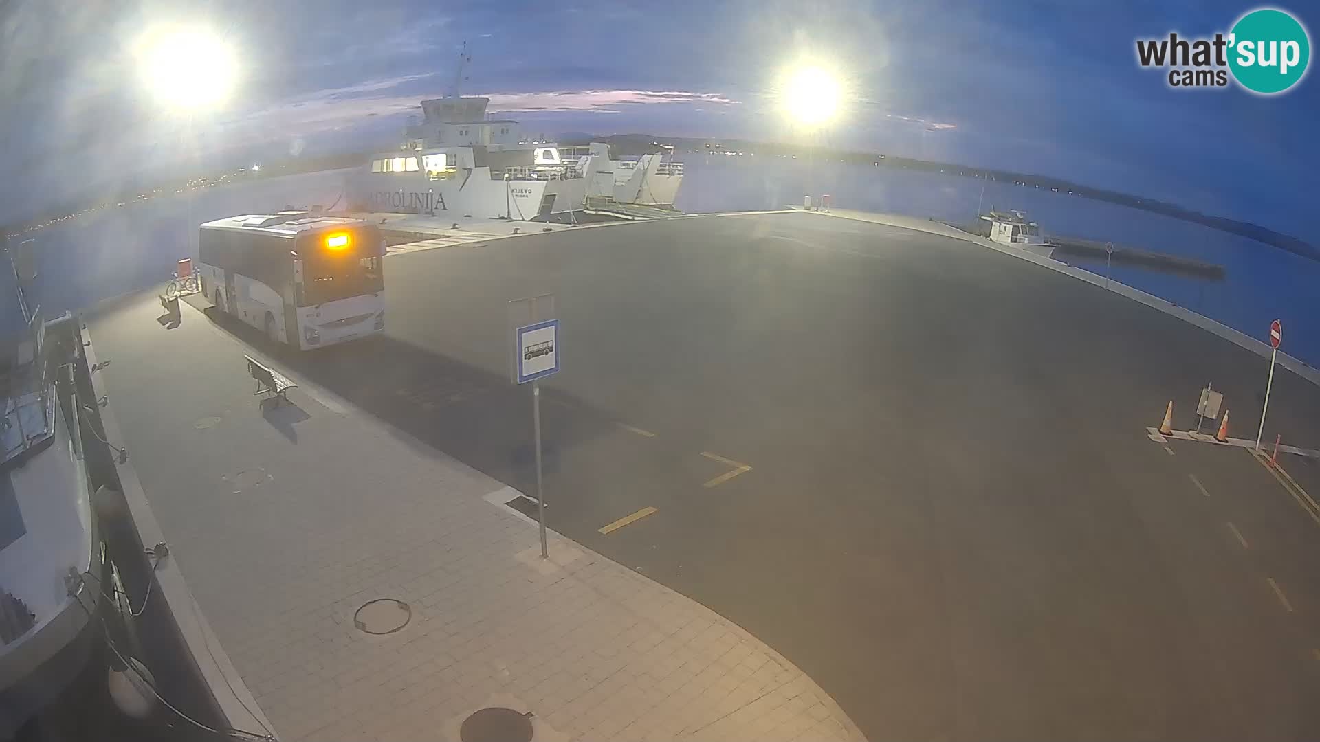 Tkon Live cam – Fähre – Dalmatien – Kroatien