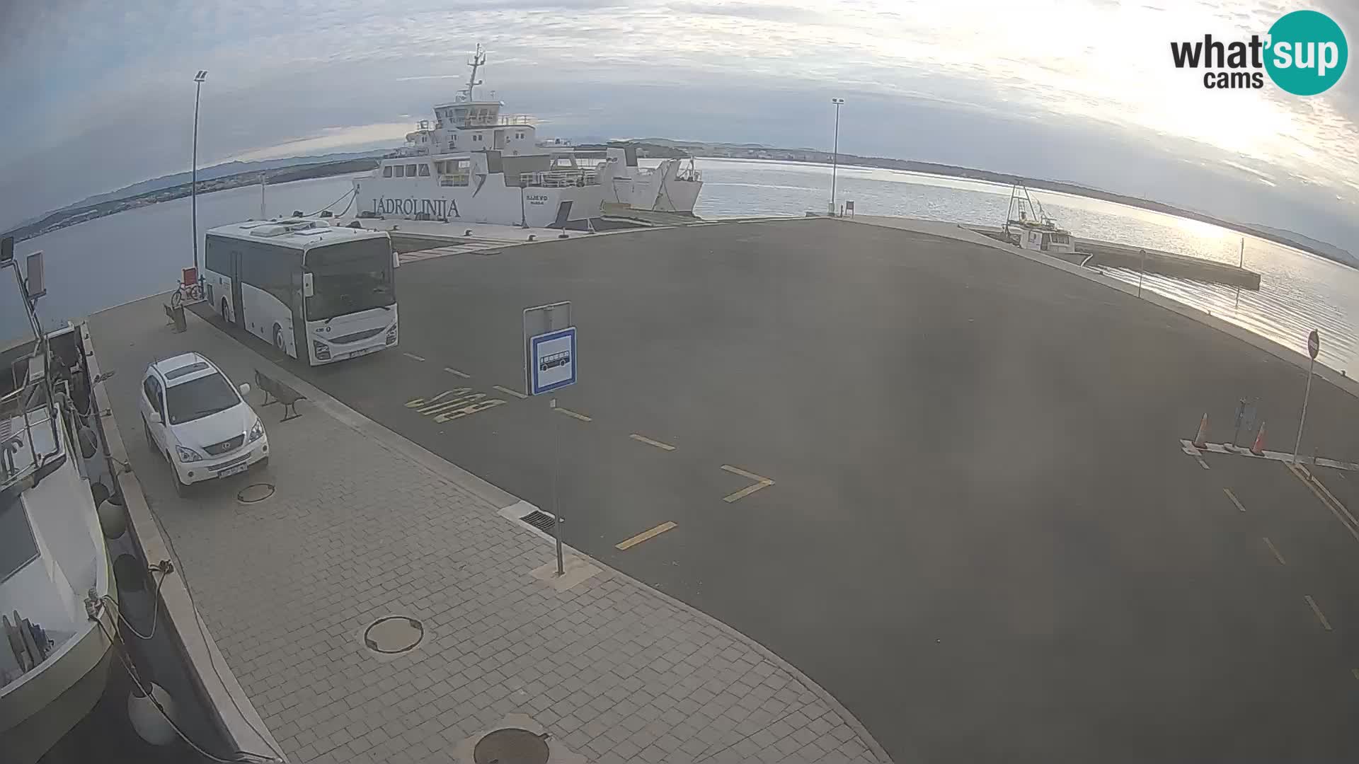 Tkon Live cam – traghetto – Dalmazia – Croazia