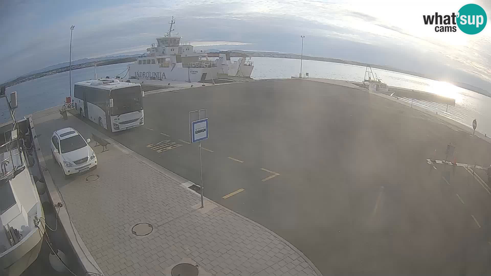 Tkon Live cam – Fähre – Dalmatien – Kroatien