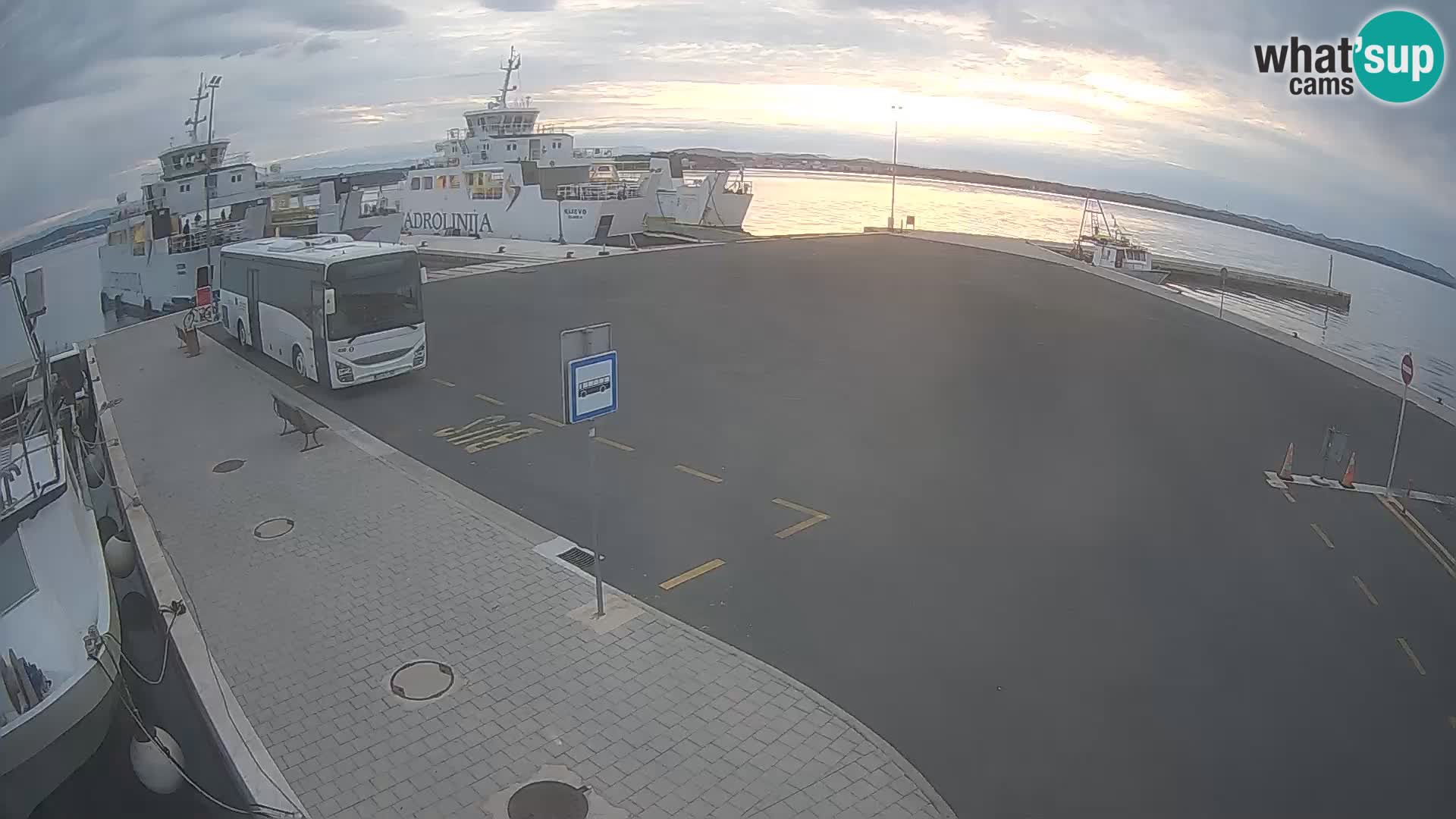Tkon Live cam – Fähre – Dalmatien – Kroatien