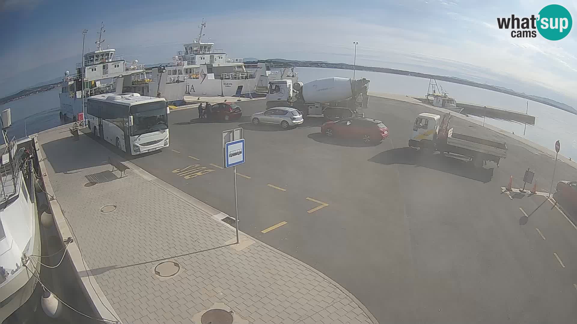 Tkon camera en vivo – Transportar – Dalmacia – Croacia