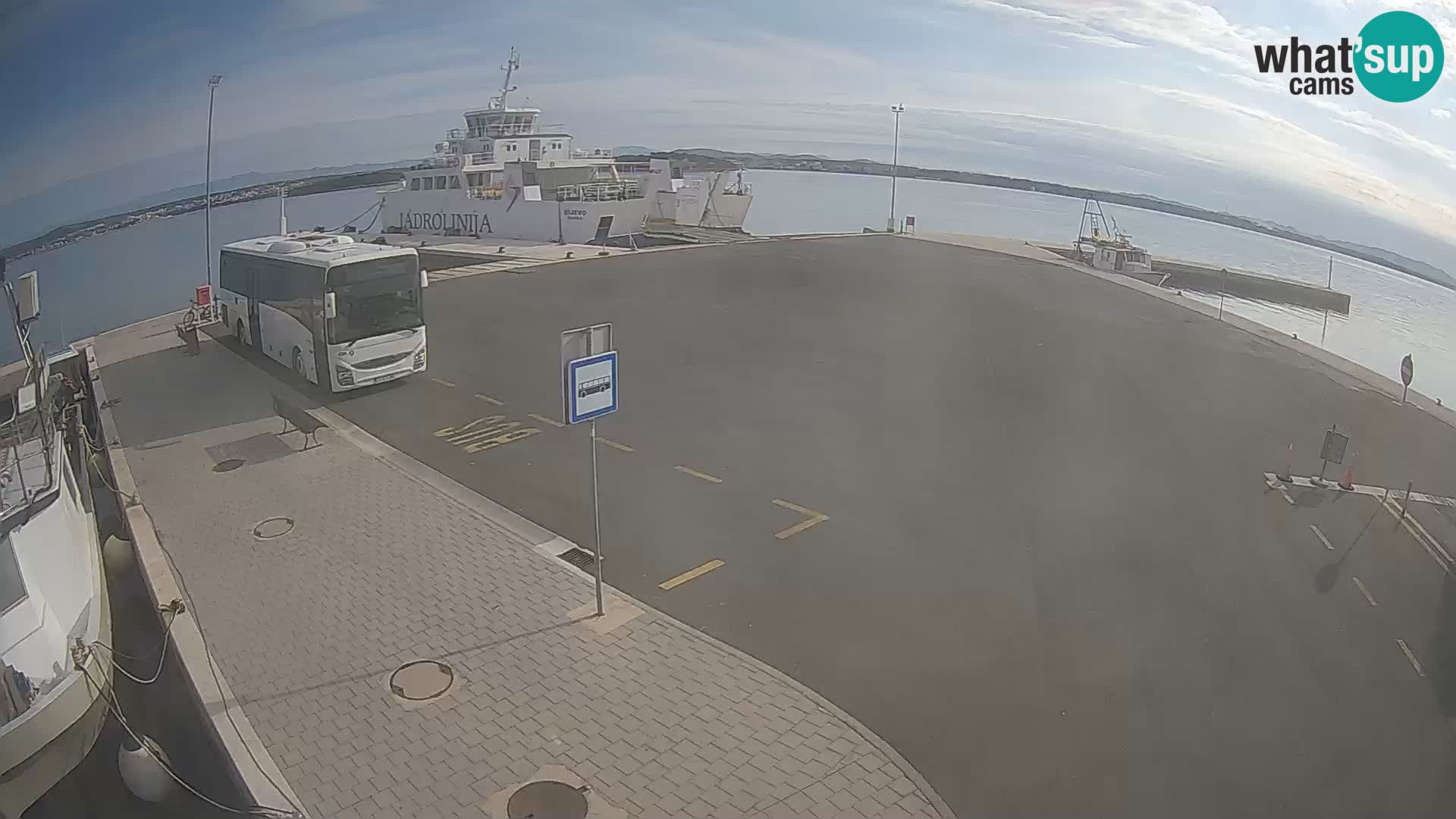 Tkon Live cam – Fähre – Dalmatien – Kroatien