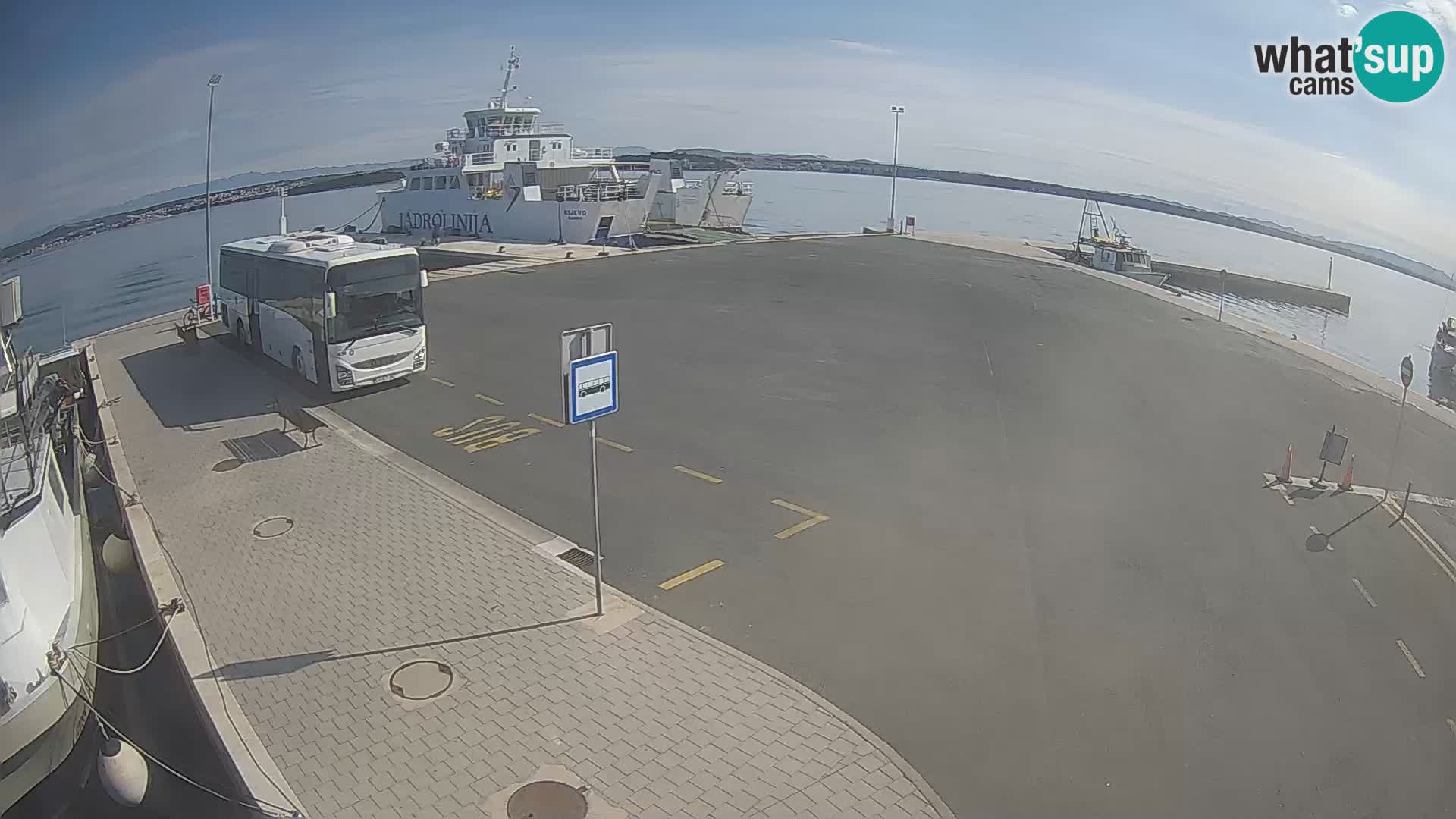 Tkon camera en vivo – Transportar – Dalmacia – Croacia