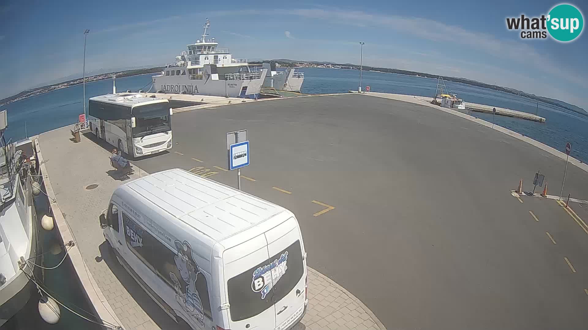 Tkon camera en vivo – Transportar – Dalmacia – Croacia