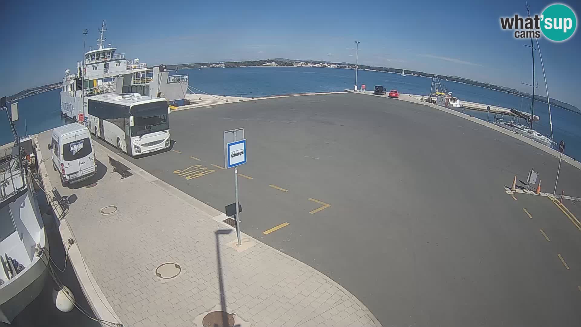 Tkon Live cam – traghetto – Dalmazia – Croazia