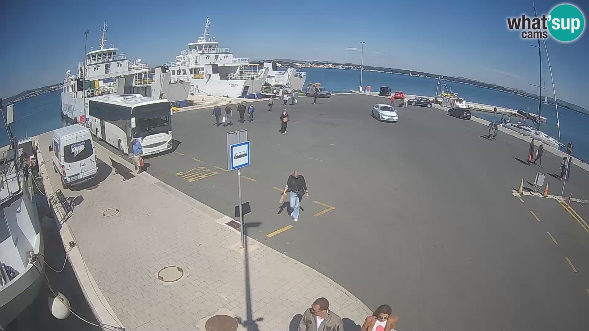 Tkon Live cam – Fähre – Dalmatien – Kroatien