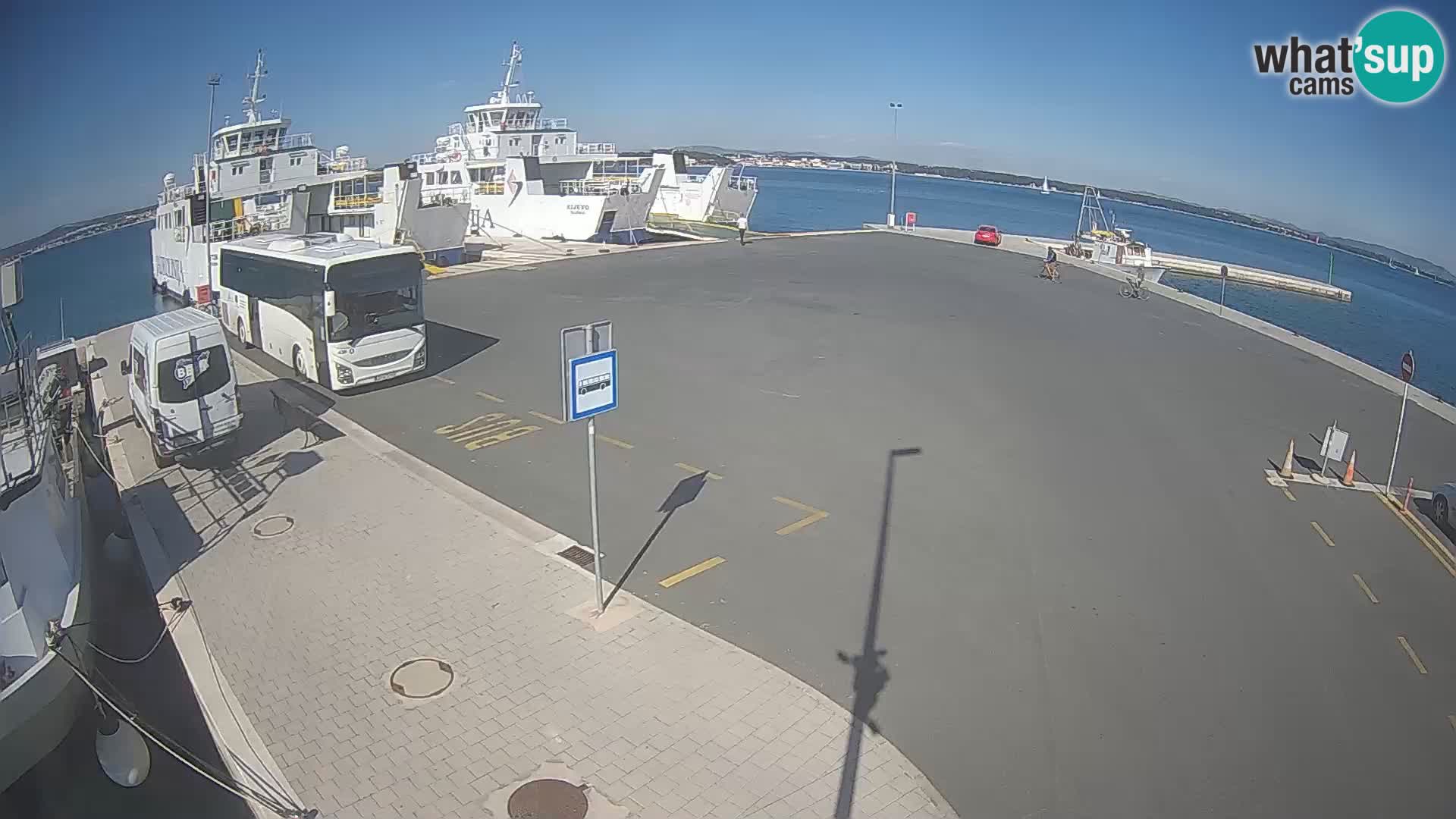 Tkon Live cam – Fähre – Dalmatien – Kroatien