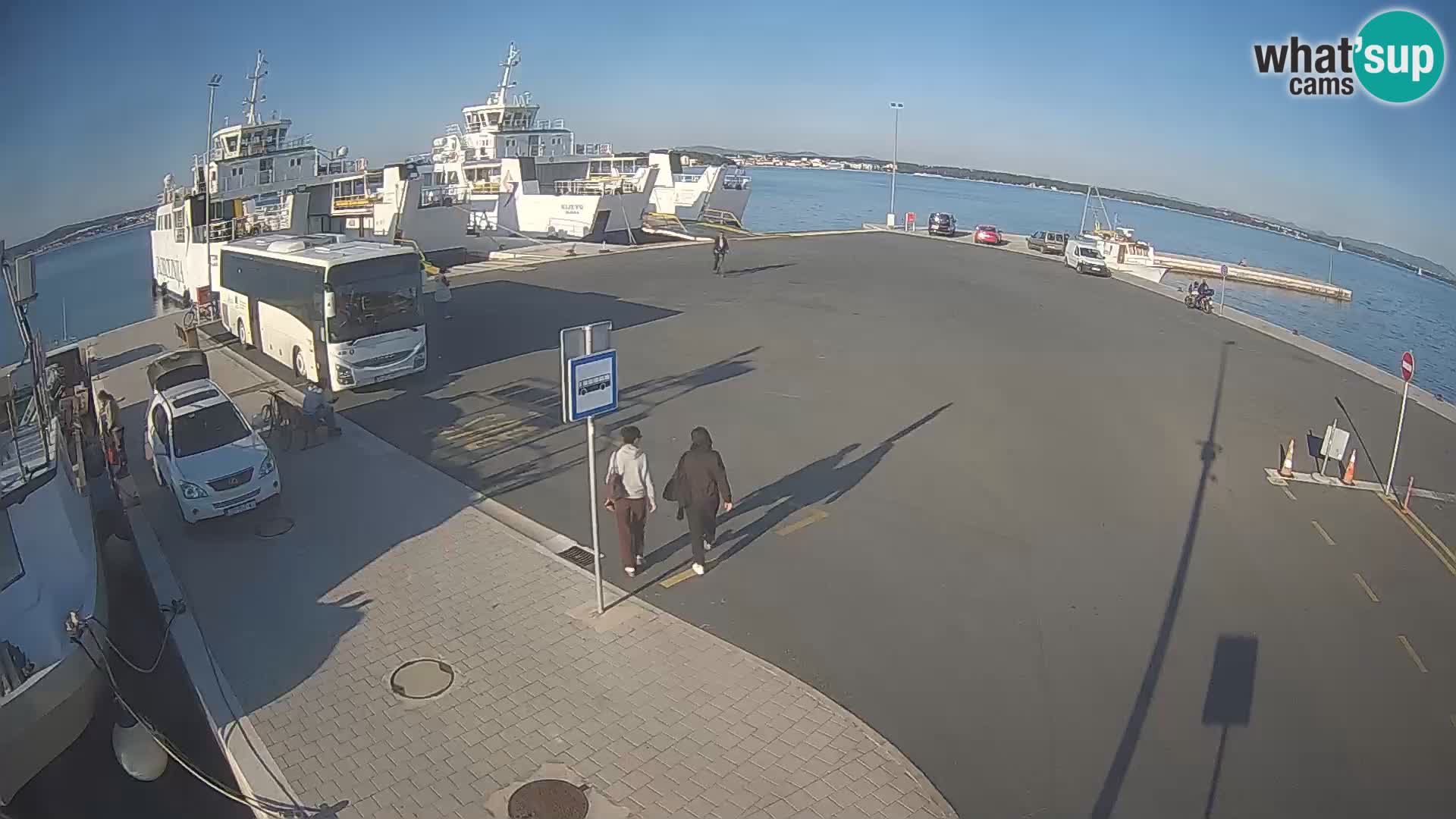 Tkon Live cam – traghetto – Dalmazia – Croazia