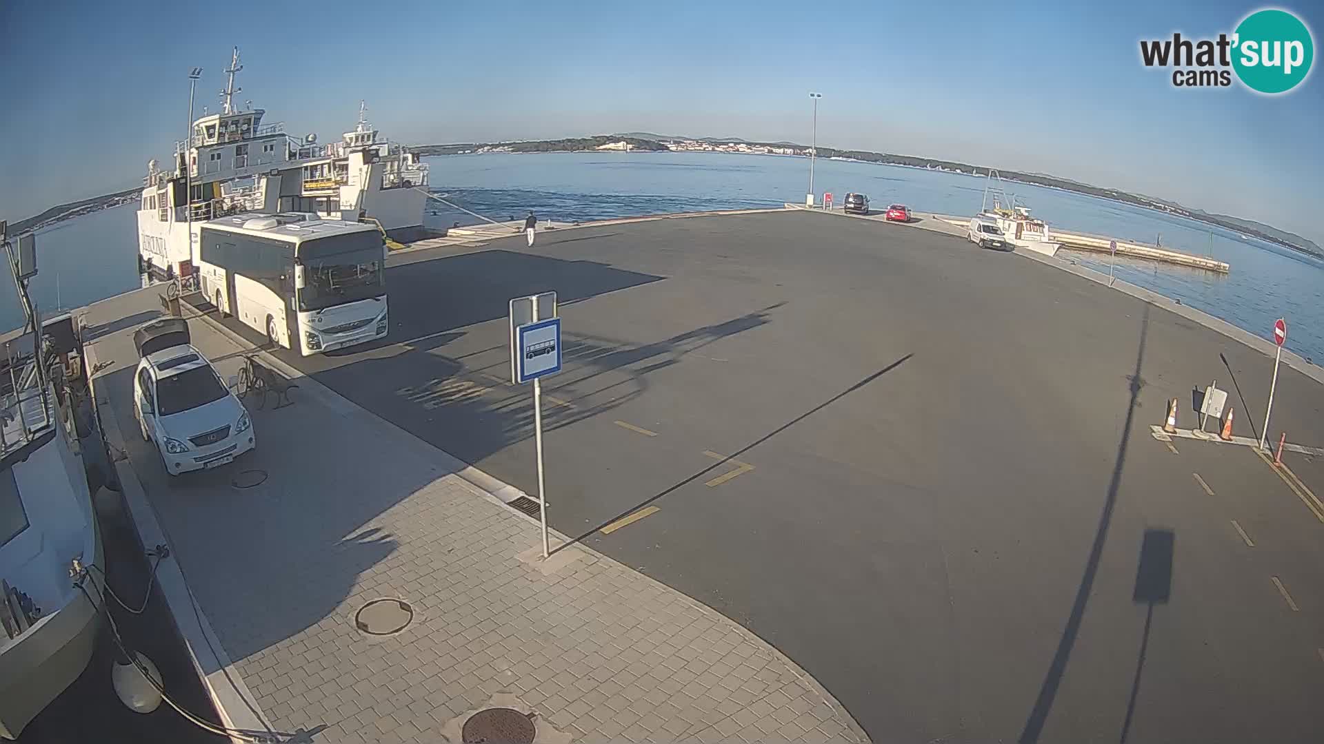 Tkon camera en vivo – Transportar – Dalmacia – Croacia