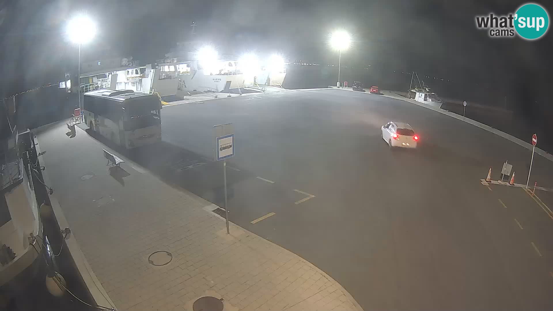 Tkon Live cam – traghetto – Dalmazia – Croazia