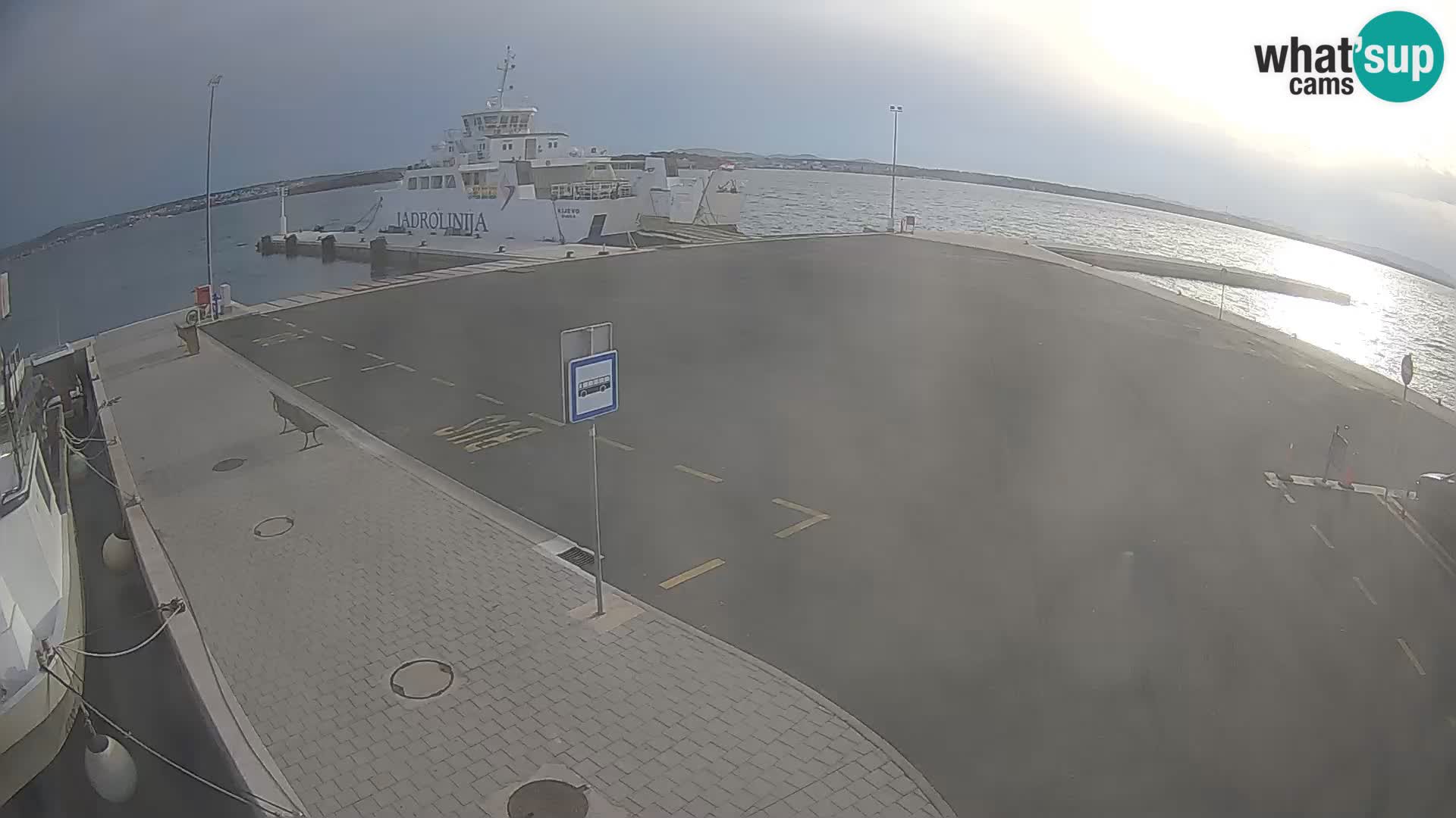 Tkon Live cam – Fähre – Dalmatien – Kroatien