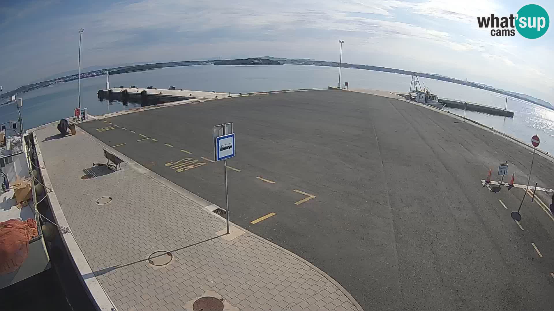 Tkon Live cam – ferry – Dalmatia – Croatia