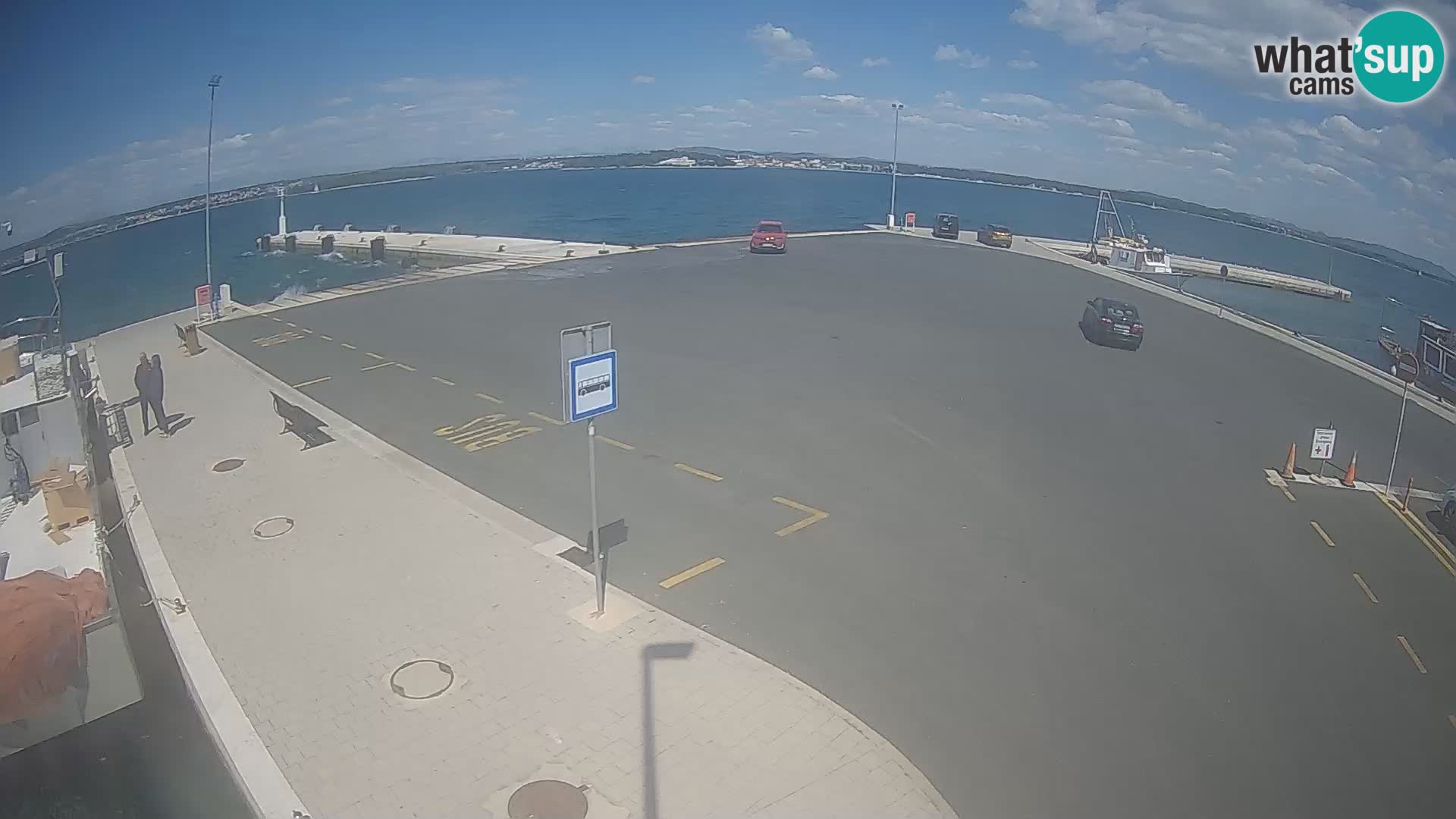 Tkon Live cam – Fähre – Dalmatien – Kroatien