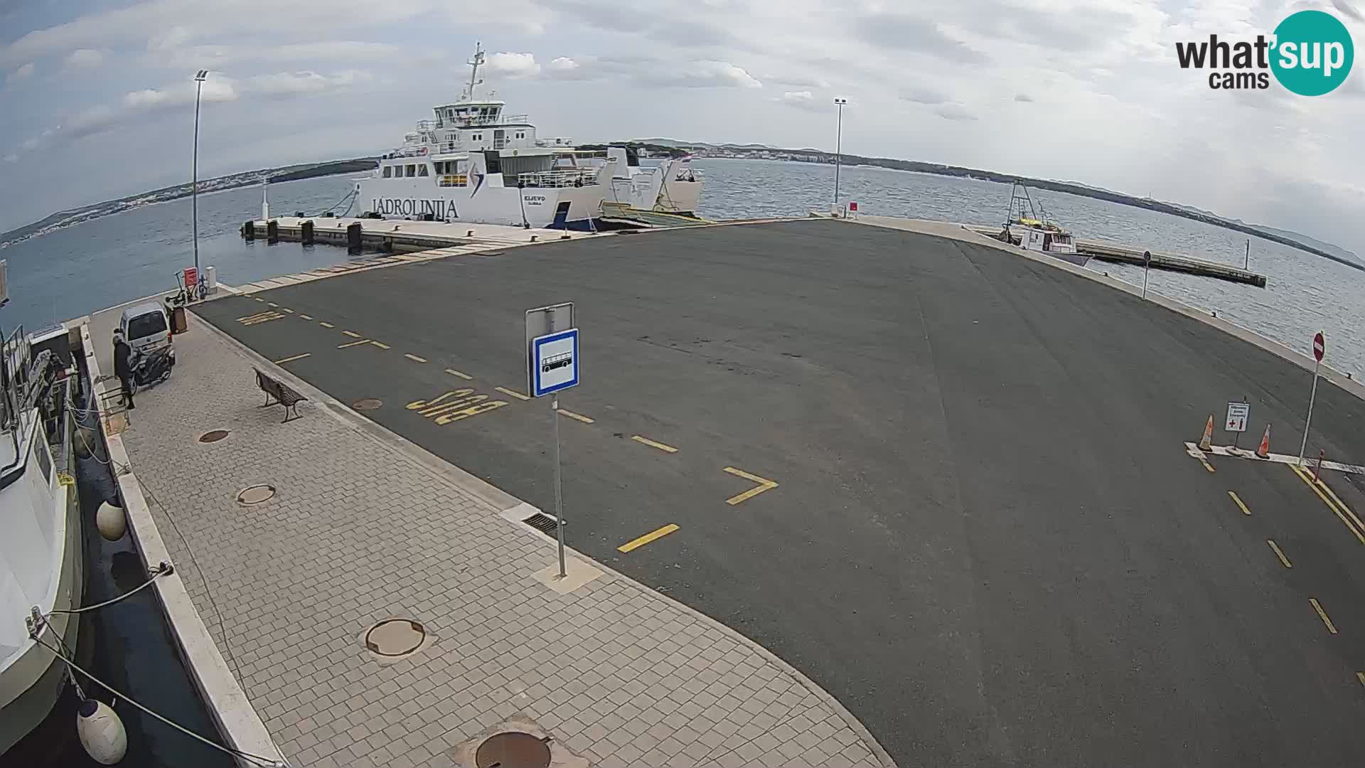 Tkon Live cam – traghetto – Dalmazia – Croazia