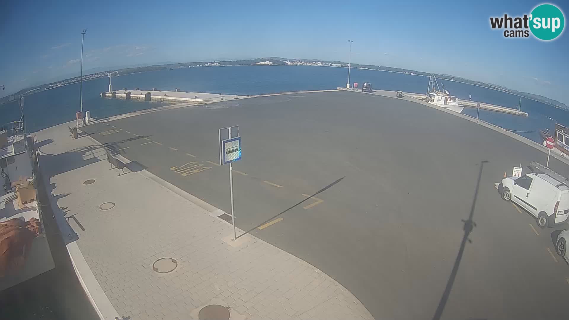 Tkon Live cam – traghetto – Dalmazia – Croazia