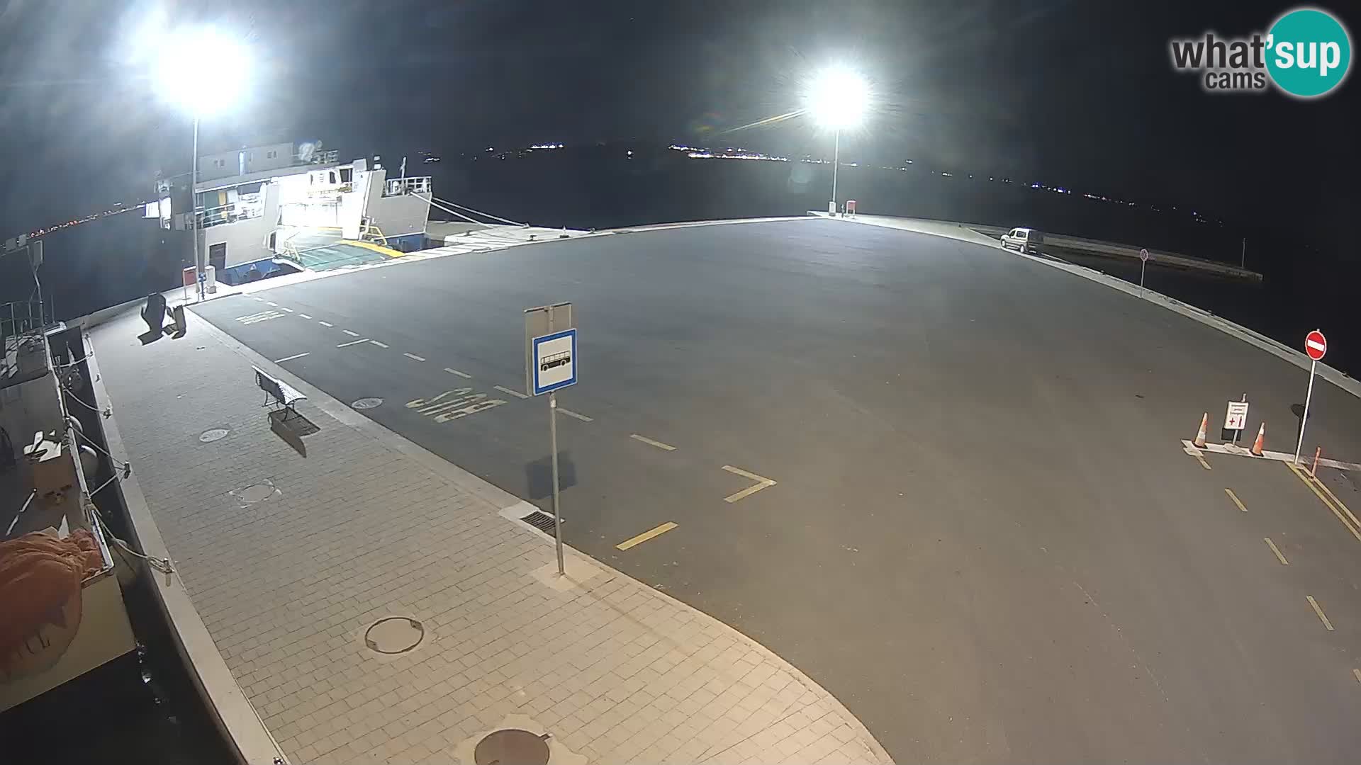 Tkon Live cam – ferry – Dalmatia – Croatia