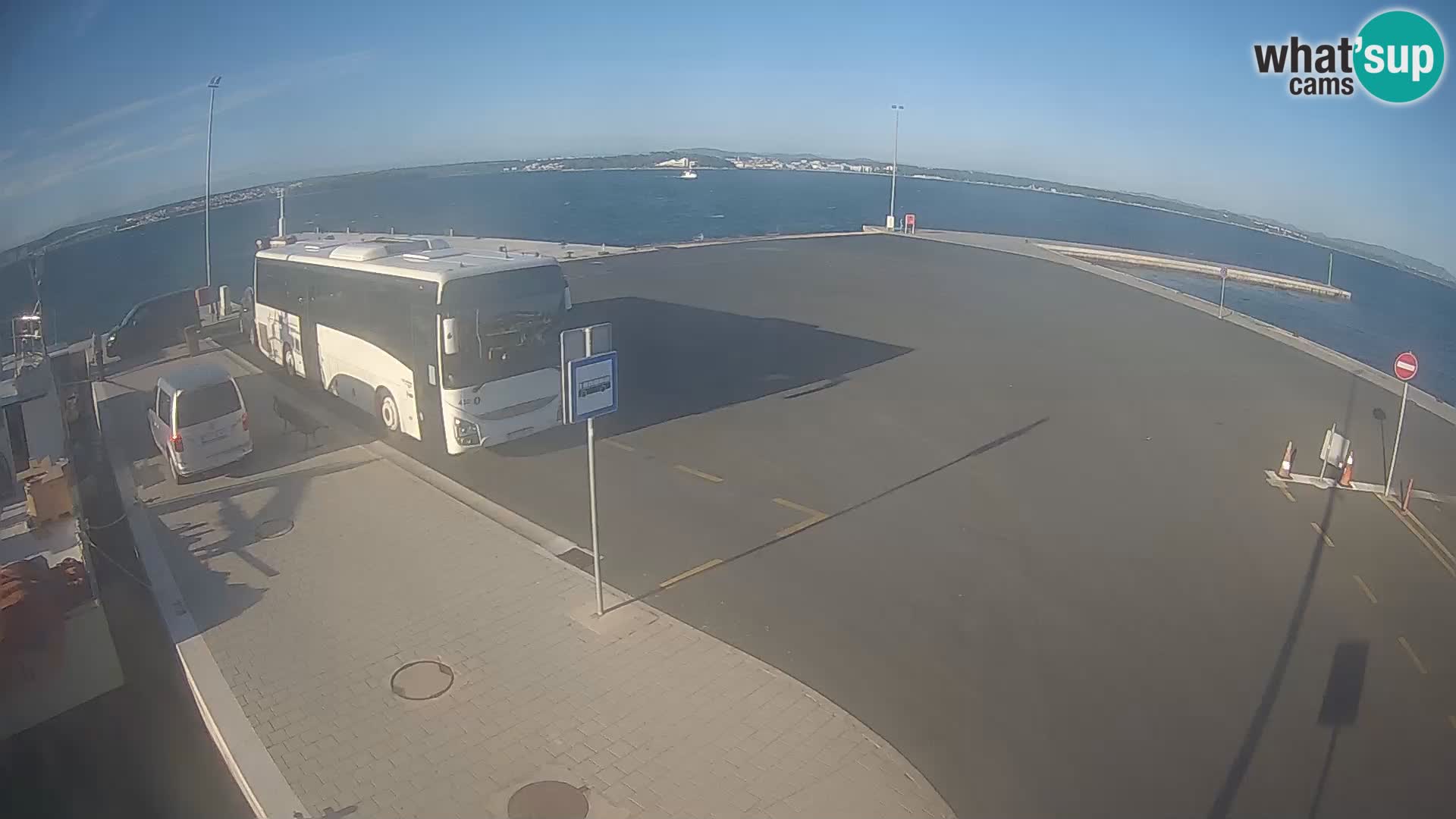 Tkon Live cam – ferry – Dalmatia – Croatia