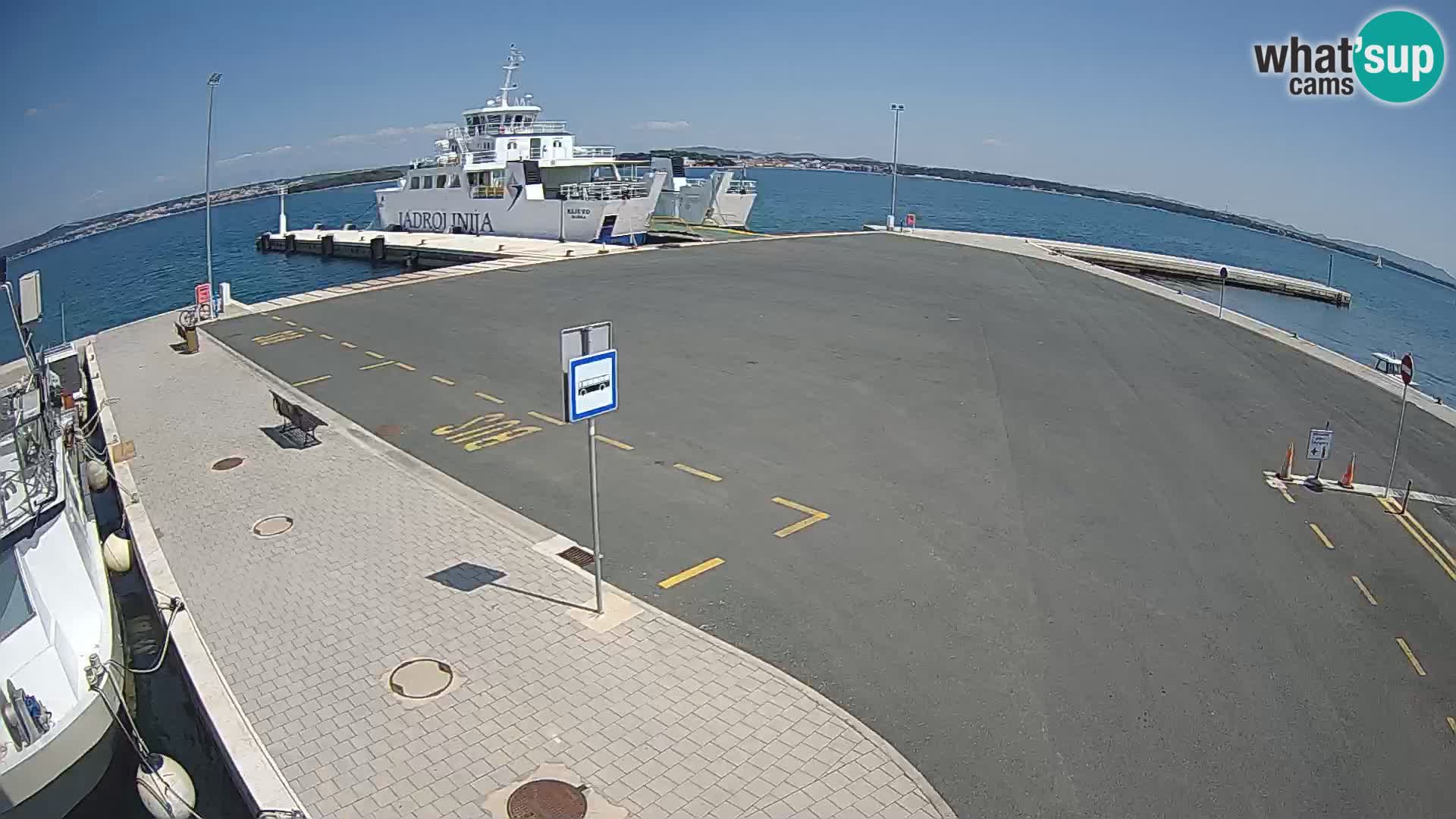 Tkon Live cam – Fähre – Dalmatien – Kroatien