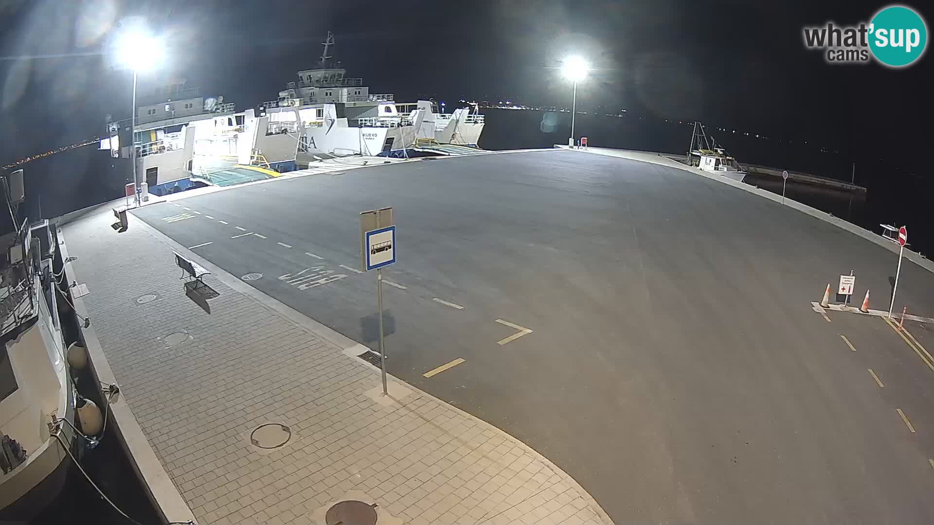 Tkon Live cam – ferry – Dalmatia – Croatia
