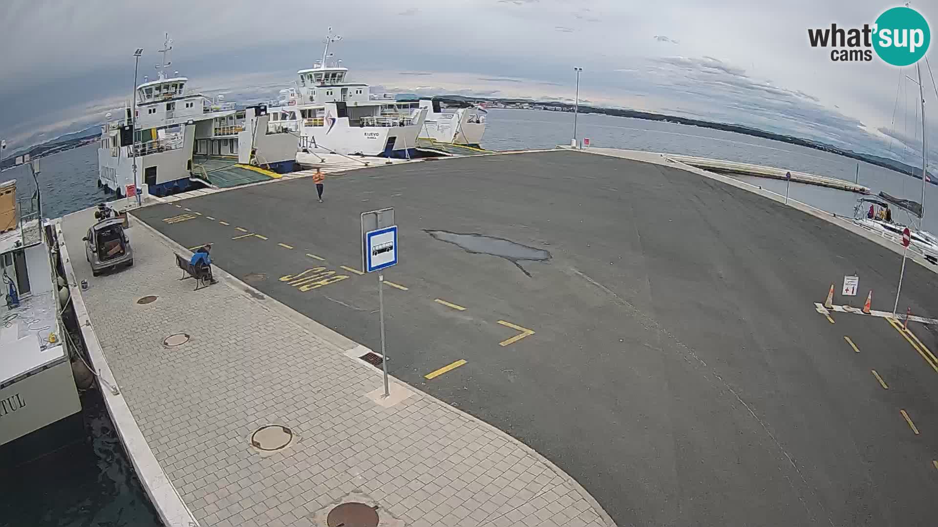 Tkon Live cam – ferry – Dalmatia – Croatia