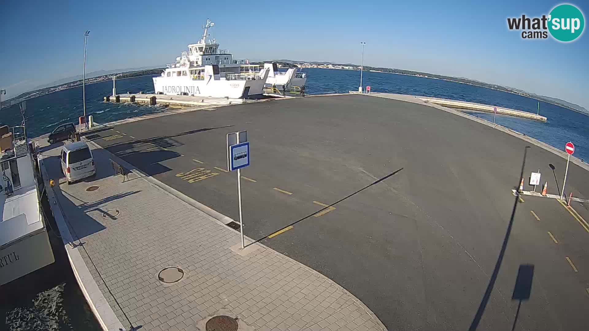 Tkon Live cam – Fähre – Dalmatien – Kroatien