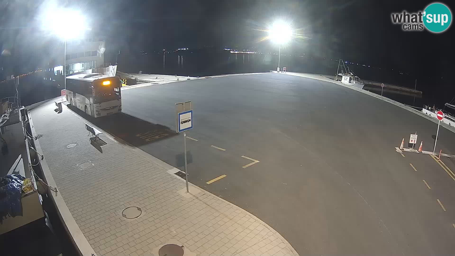 Tkon Live cam – ferry – Dalmatia – Croatia