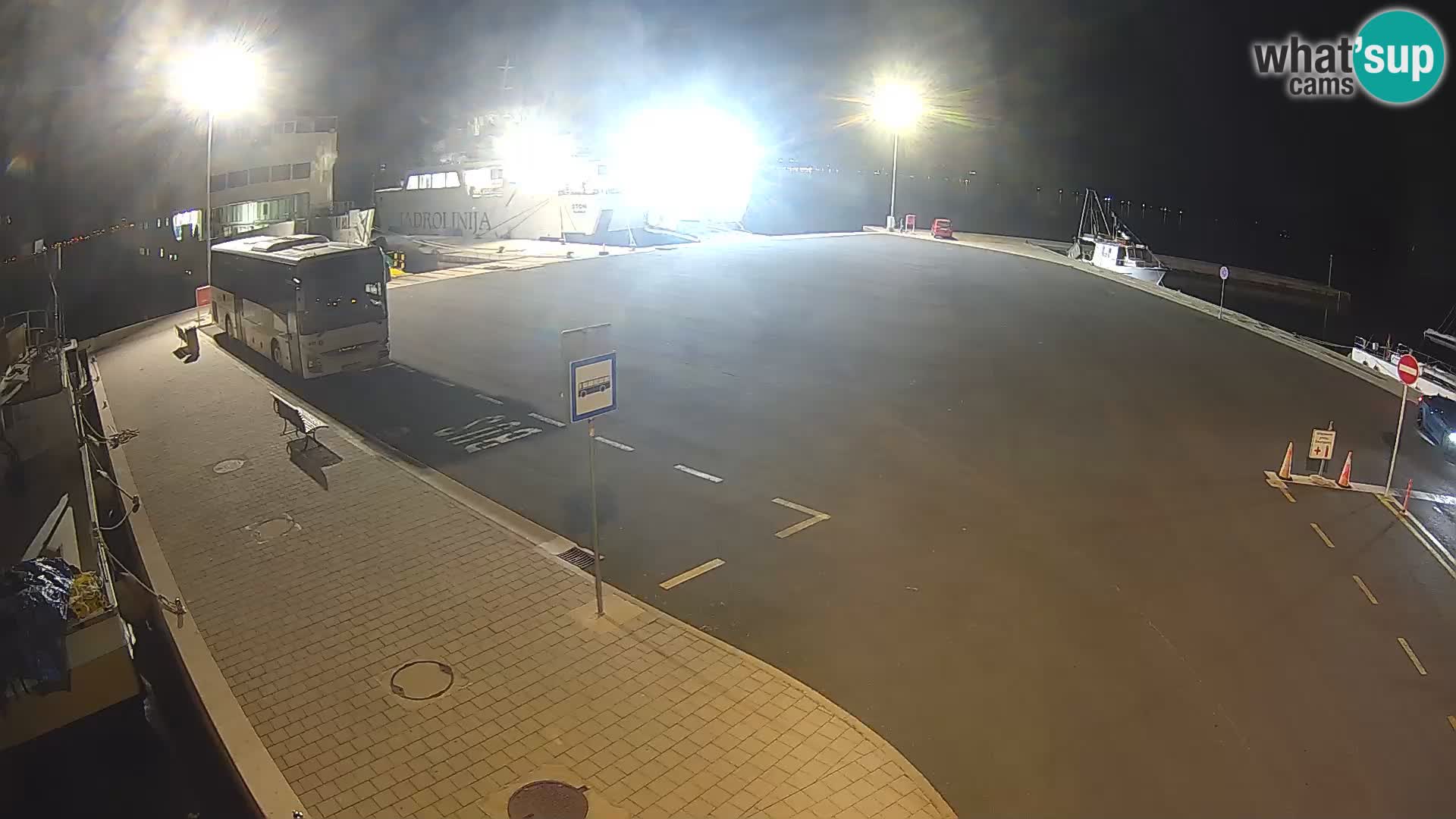 Tkon Live cam – ferry – Dalmatia – Croatia