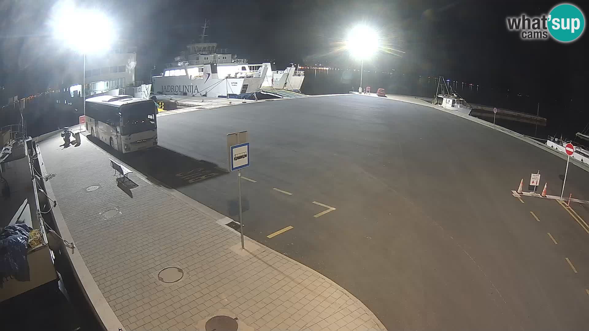 Tkon Live cam – Fähre – Dalmatien – Kroatien