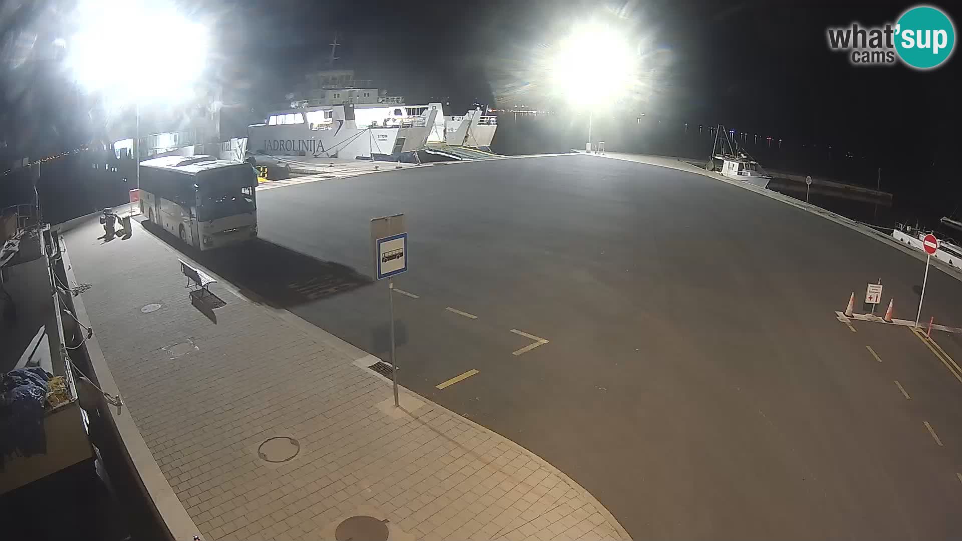 Tkon Live cam – traghetto – Dalmazia – Croazia