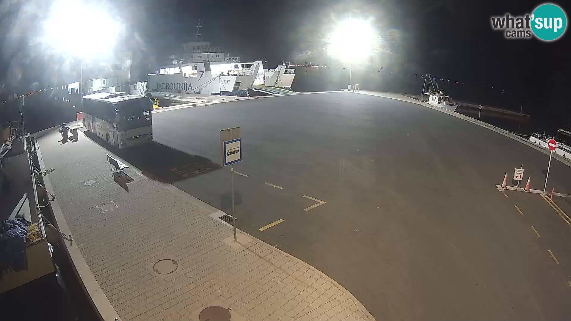 Tkon Live cam – Fähre – Dalmatien – Kroatien