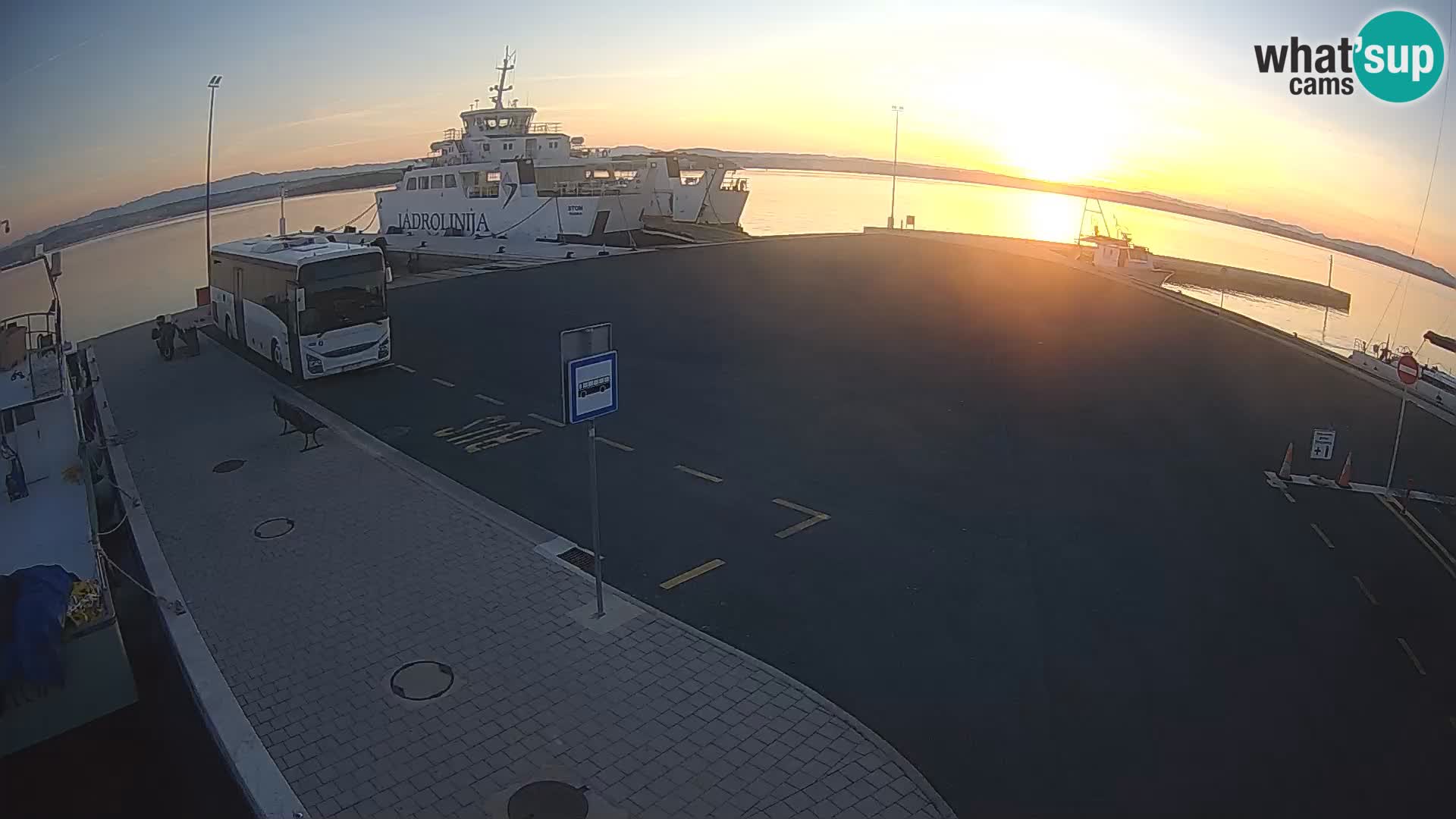 Tkon camera en vivo – Transportar – Dalmacia – Croacia