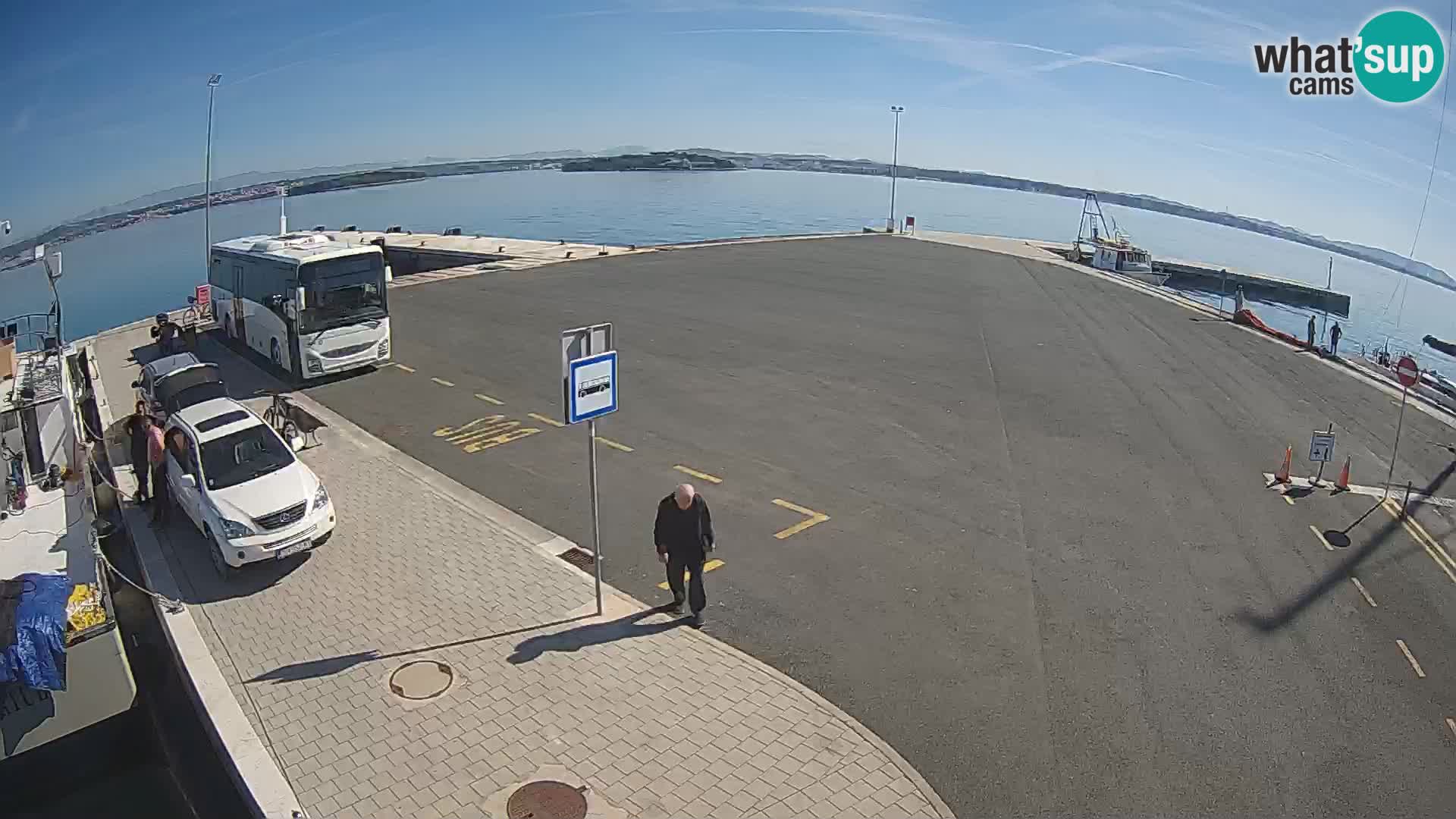 Tkon Live cam – traghetto – Dalmazia – Croazia