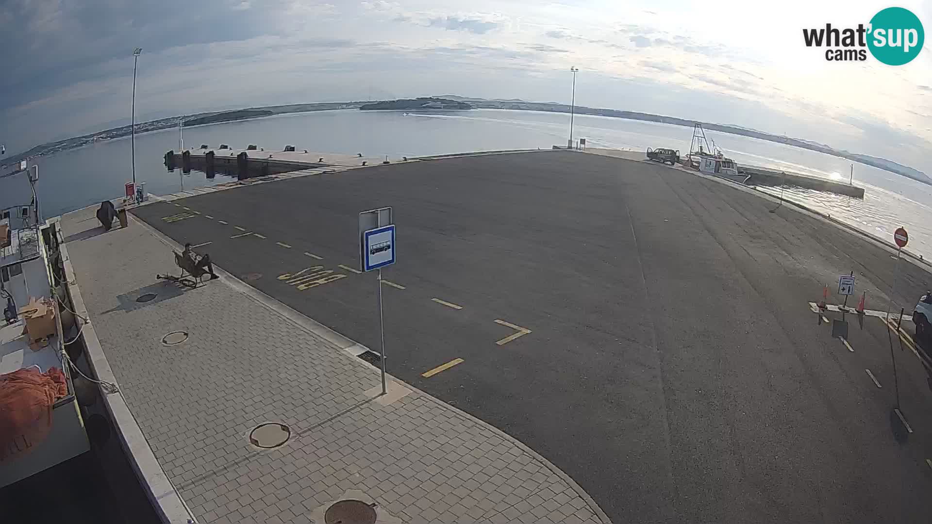 Tkon Live cam – ferry – Dalmatia – Croatia