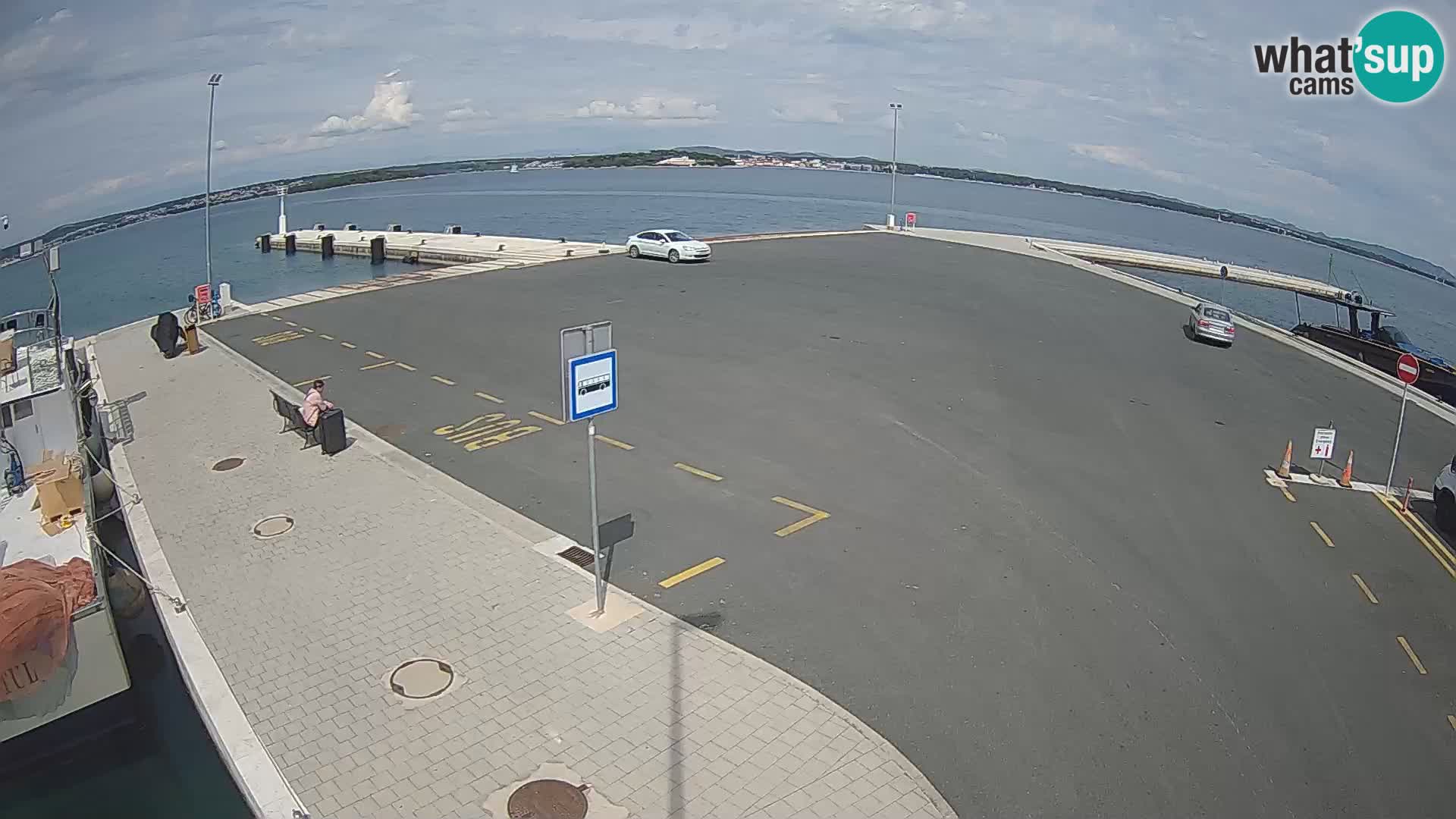 Tkon Live cam – ferry – Dalmatia – Croatia