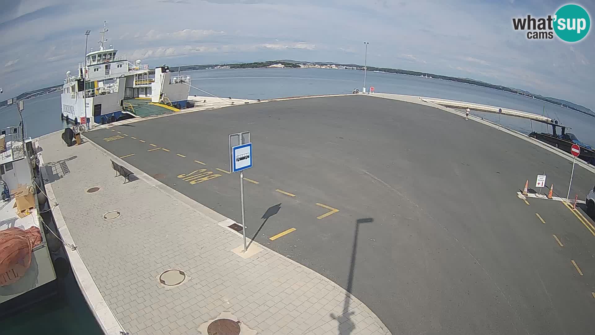 Tkon Live cam – ferry – Dalmatia – Croatia