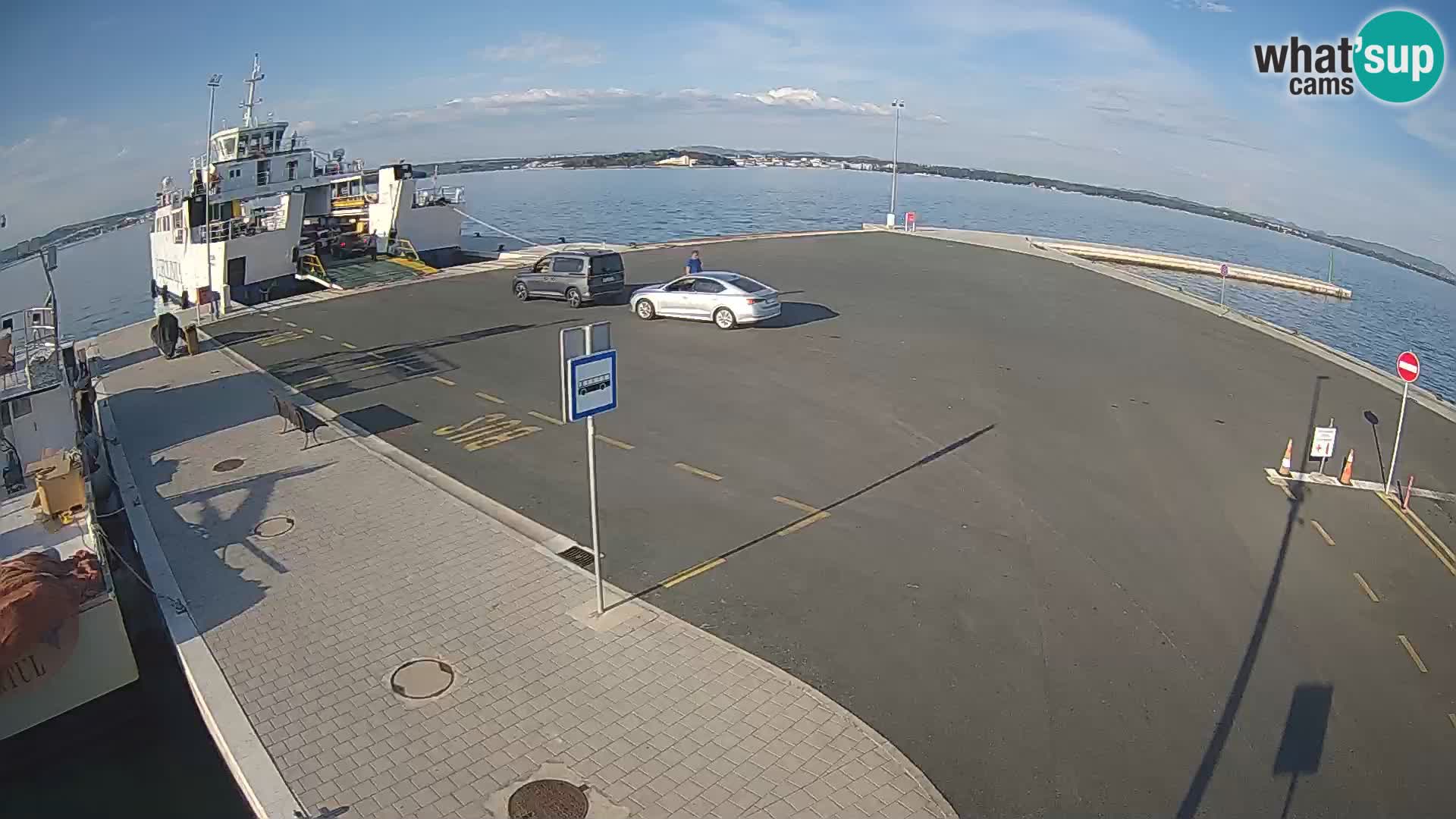Tkon Live cam – ferry – Dalmatia – Croatia