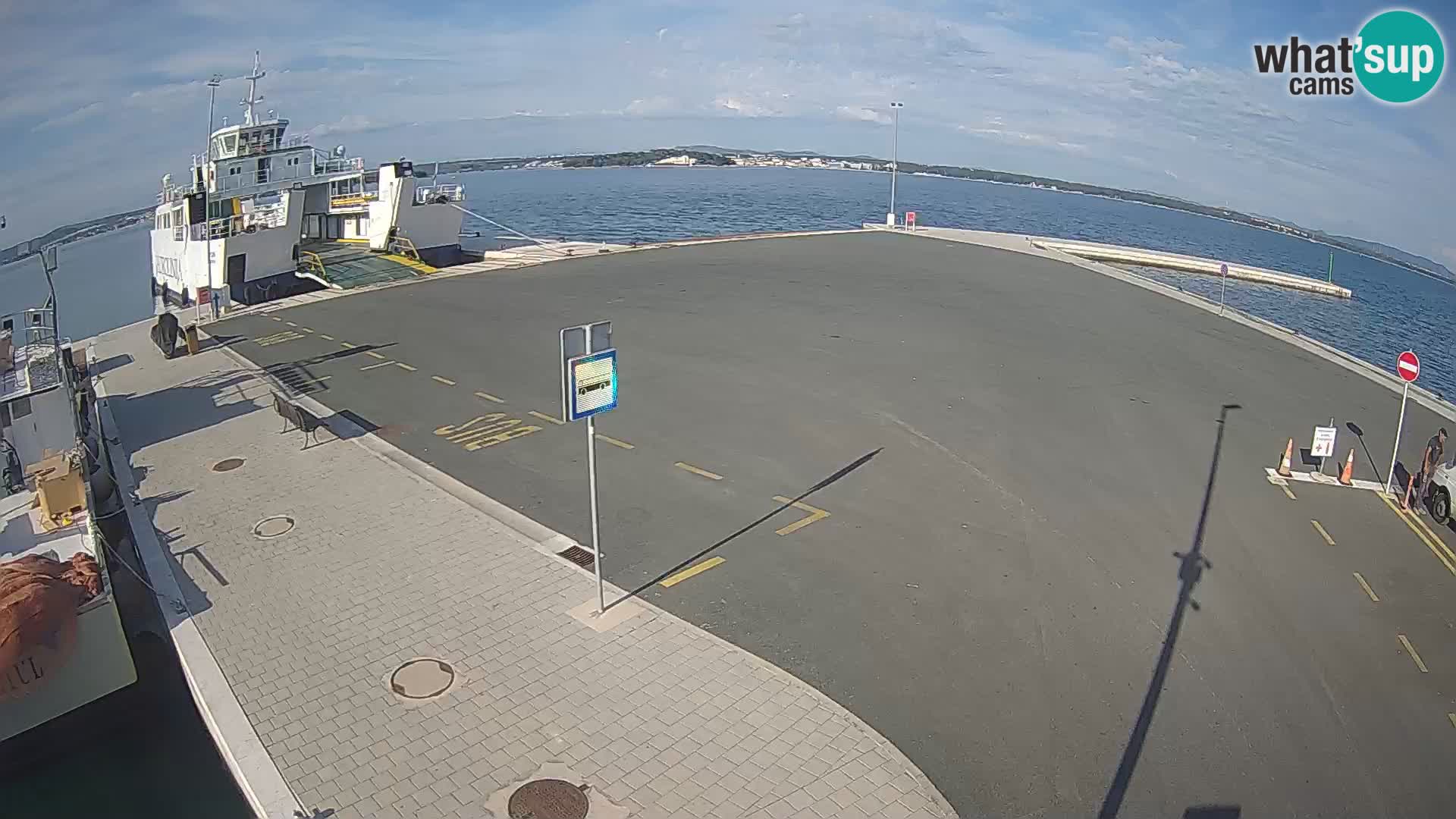 Tkon Live cam – ferry – Dalmatia – Croatia