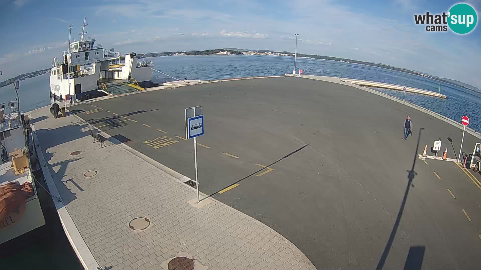 Tkon Live cam – ferry – Dalmatia – Croatia