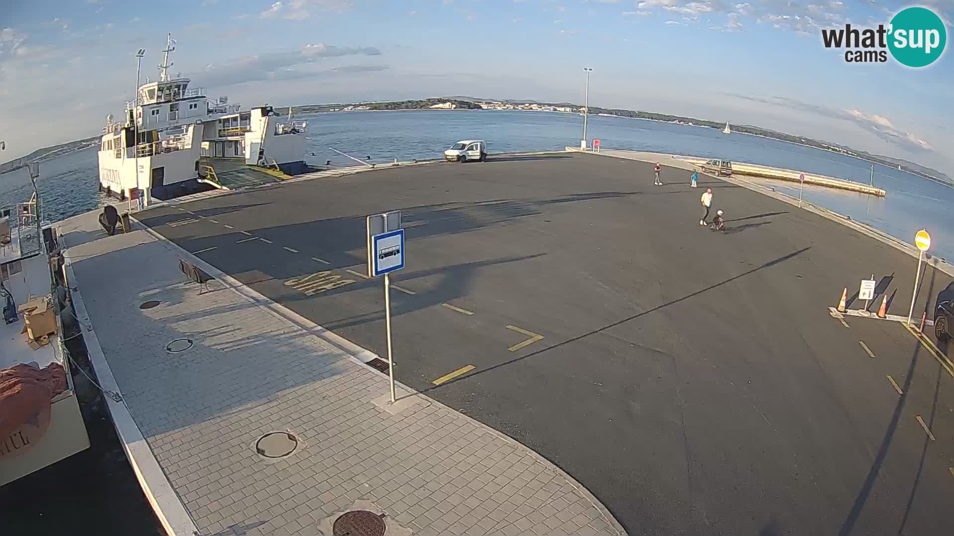 Tkon camera en vivo – Transportar – Dalmacia – Croacia